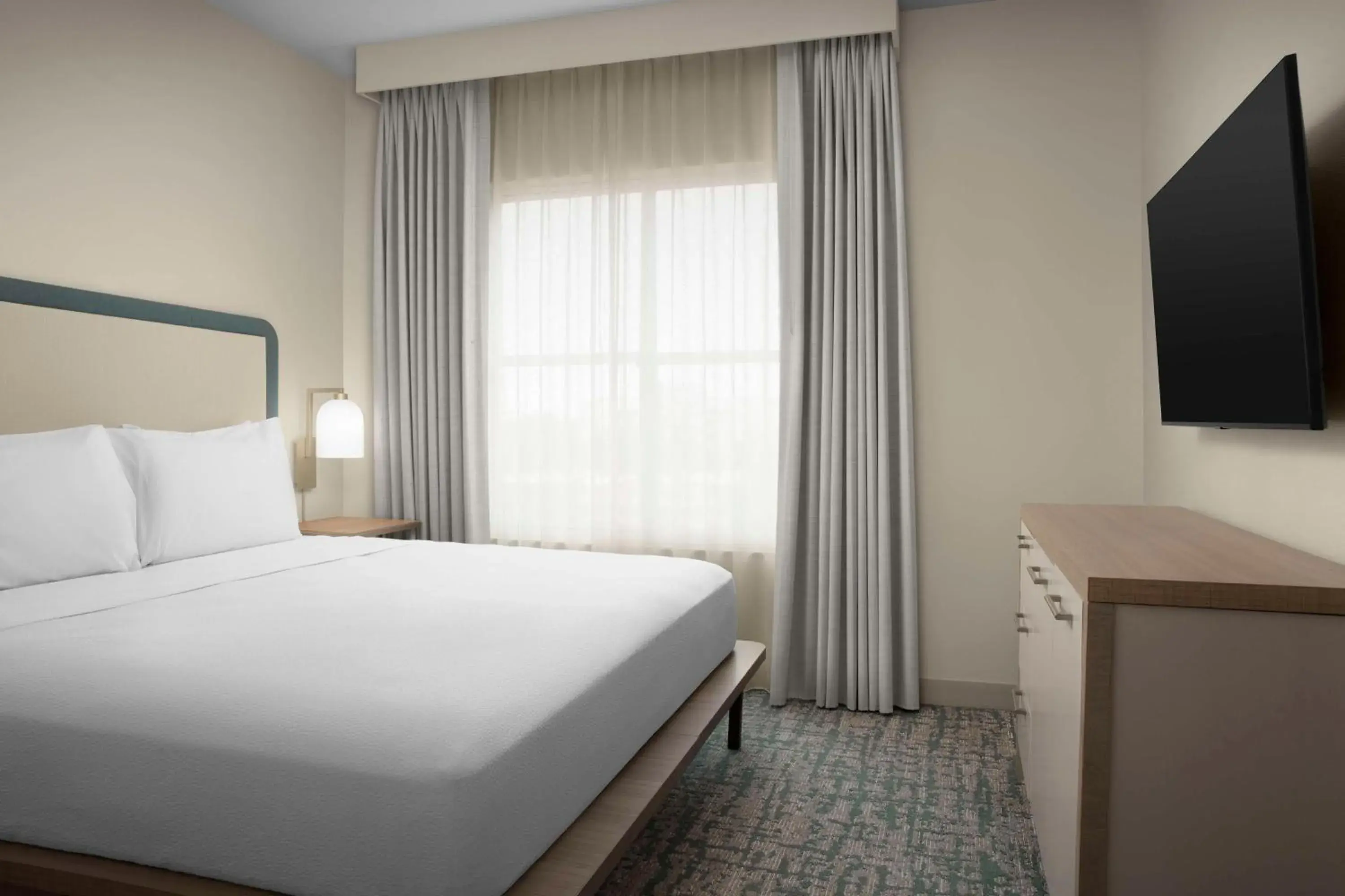 Bed in Homewood Suites by Hilton Irving-DFW Airport Bed in Homewood Suites by Hilton Irving-DFW Airport