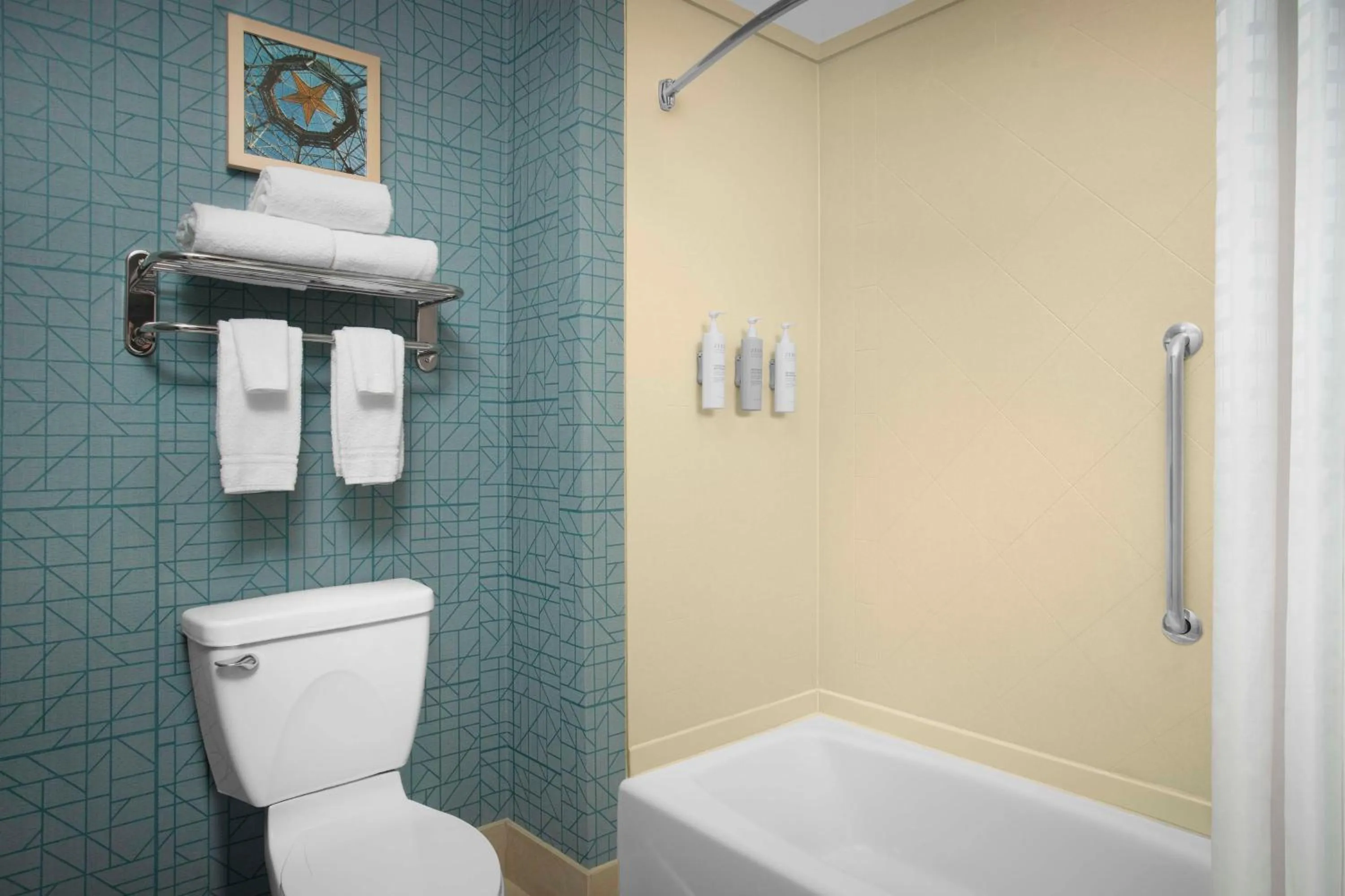 Bathroom in Homewood Suites by Hilton Irving-DFW Airport