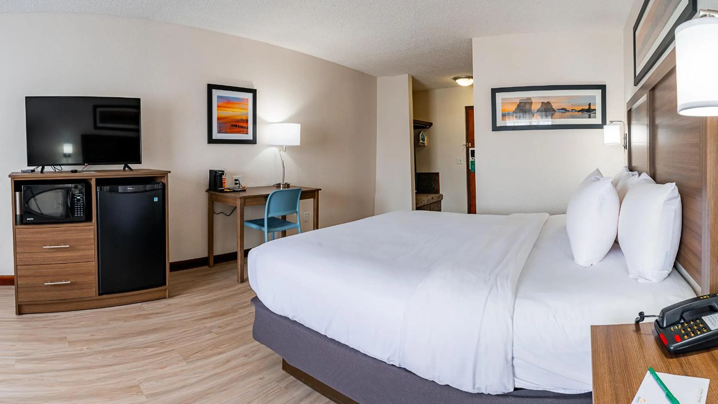 Bed in Quality Inn Milan-Sandusky