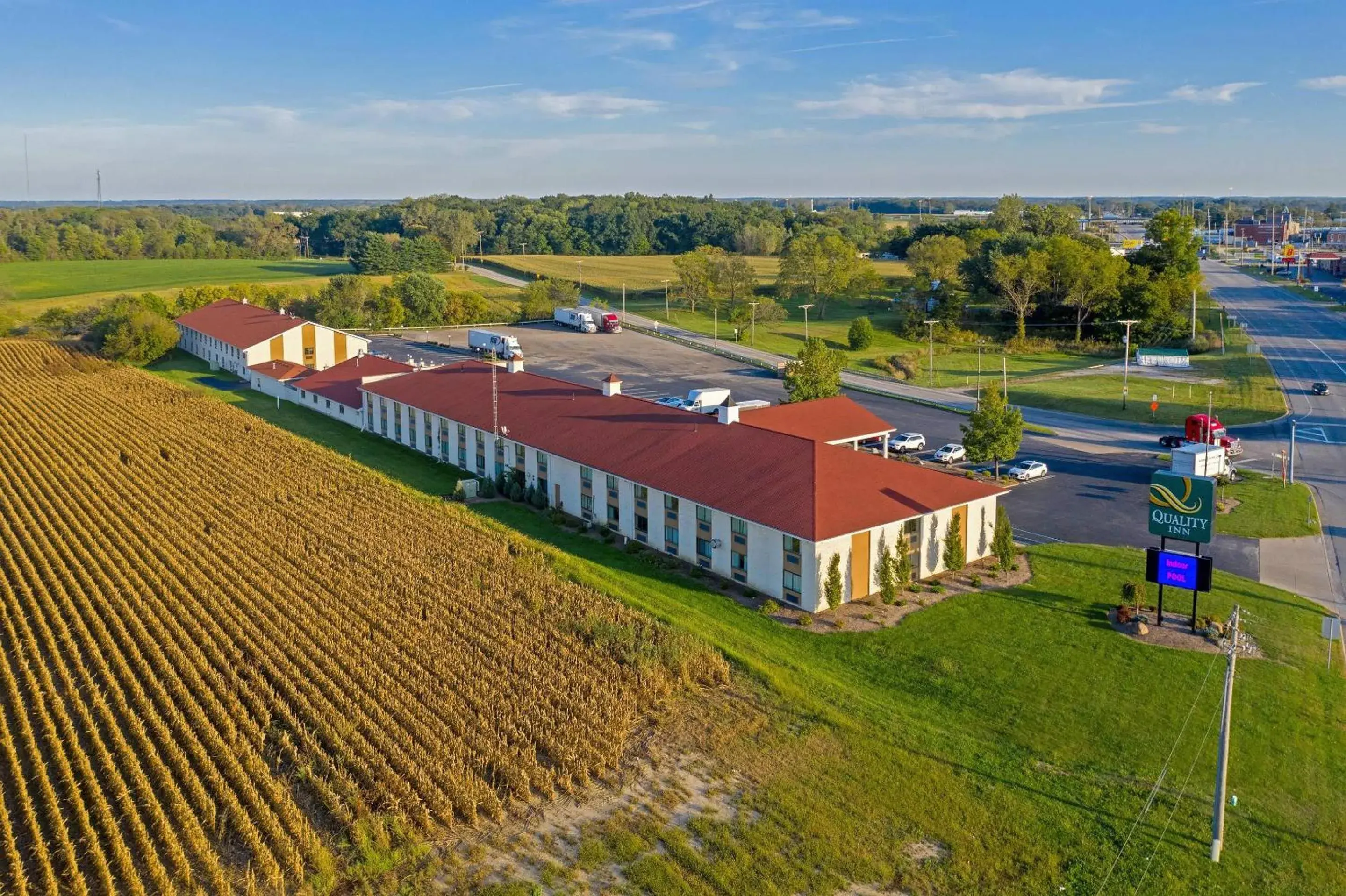 Property building in Quality Inn Milan-Sandusky Property building in Quality Inn Milan-Sandusky