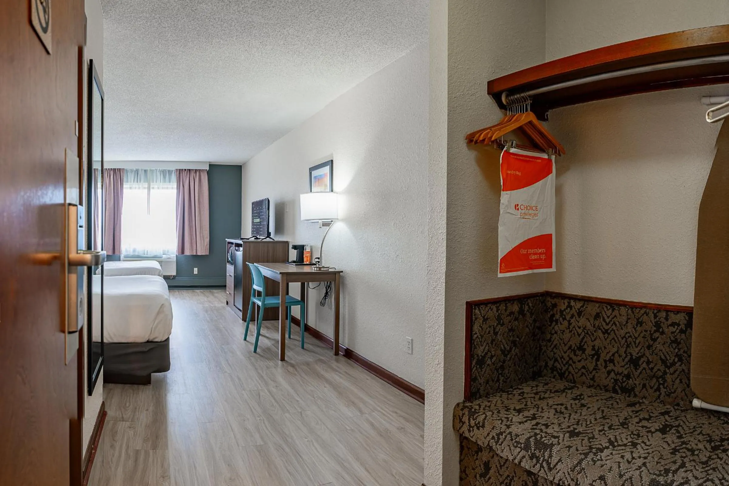 Bed in Quality Inn Milan-Sandusky