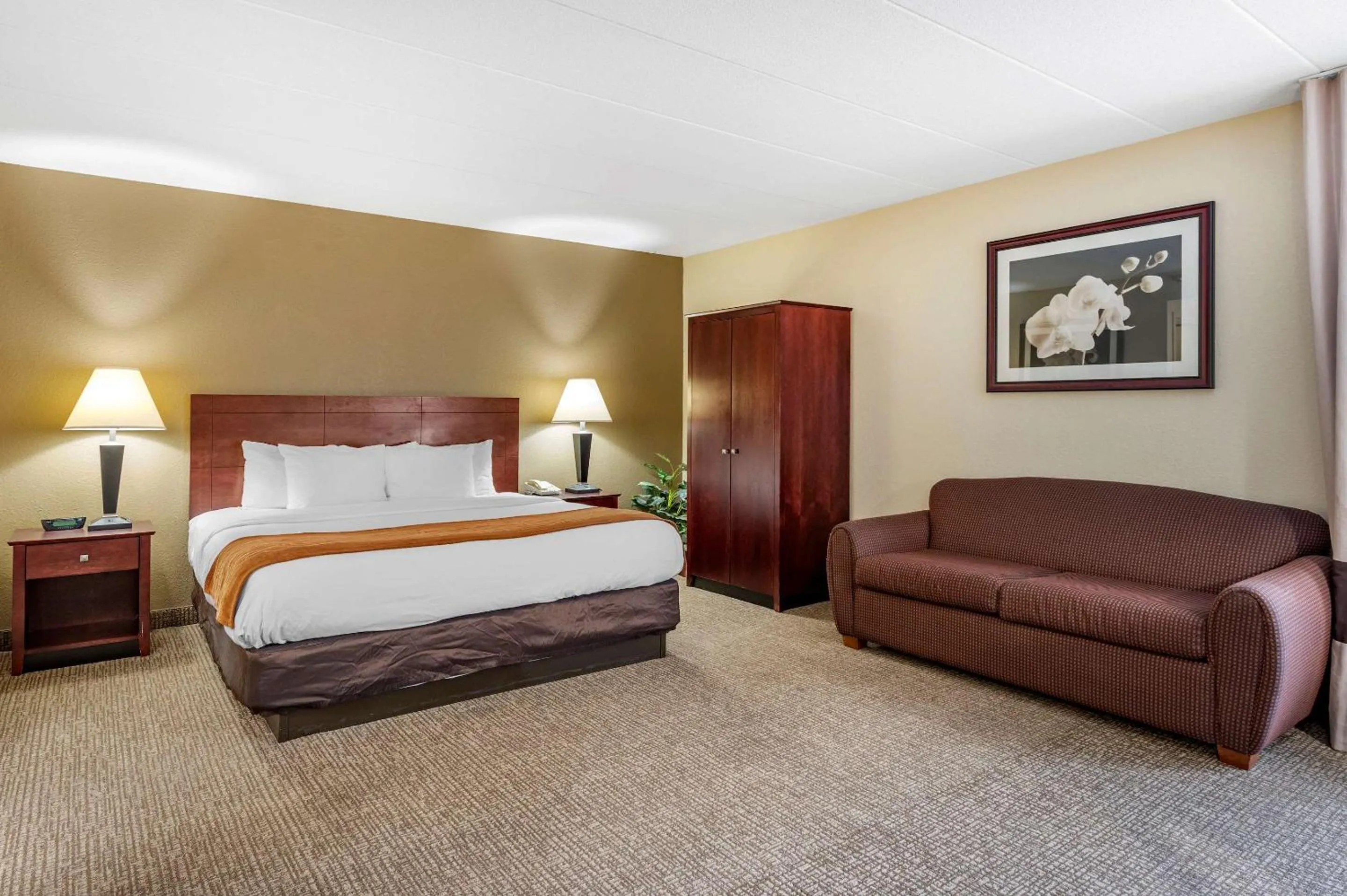 Photo of the whole room, Bed in Comfort Inn Cincinnati Northeast