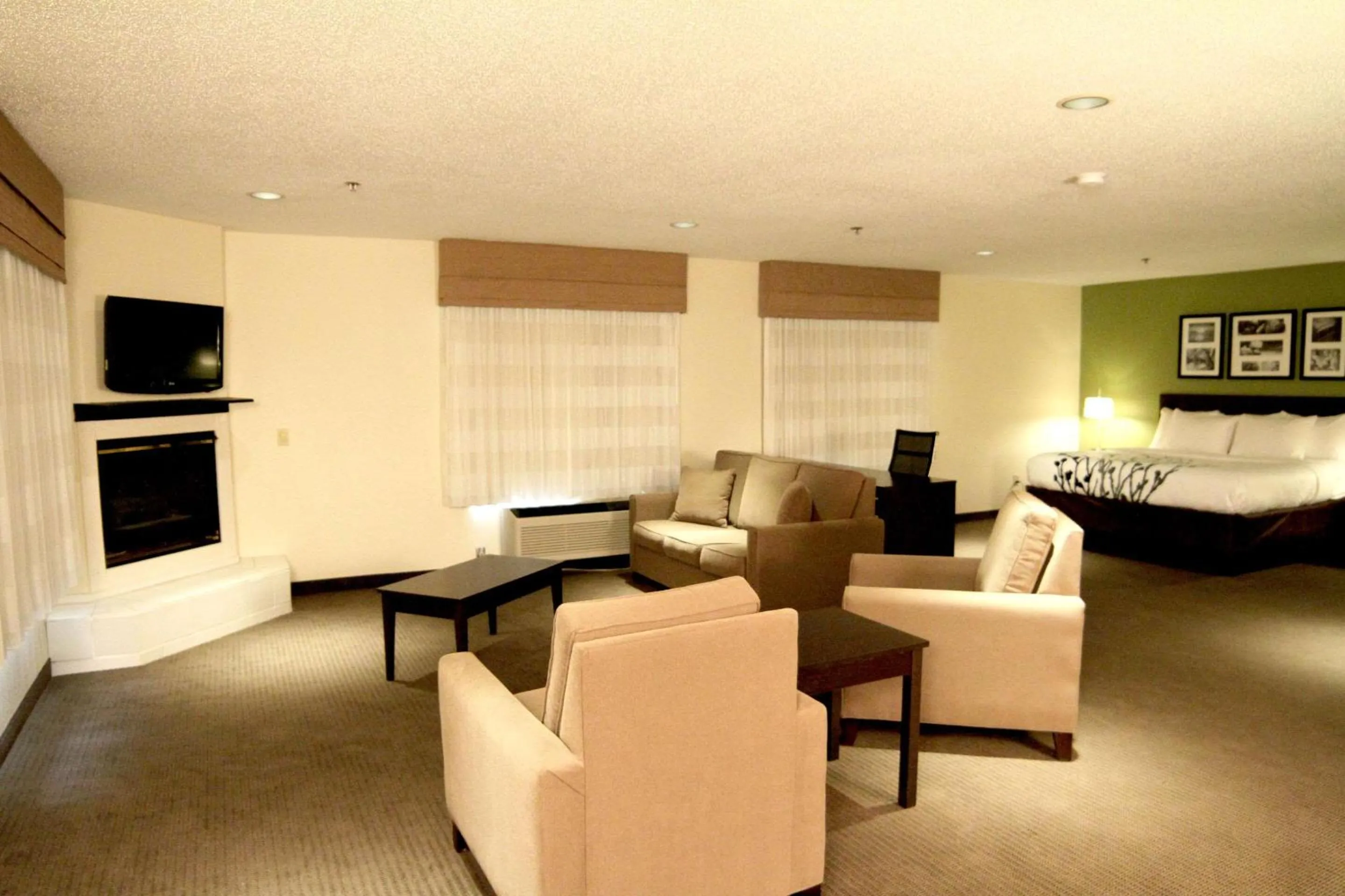 Bedroom, Bed in Sleep Inn Sandusky