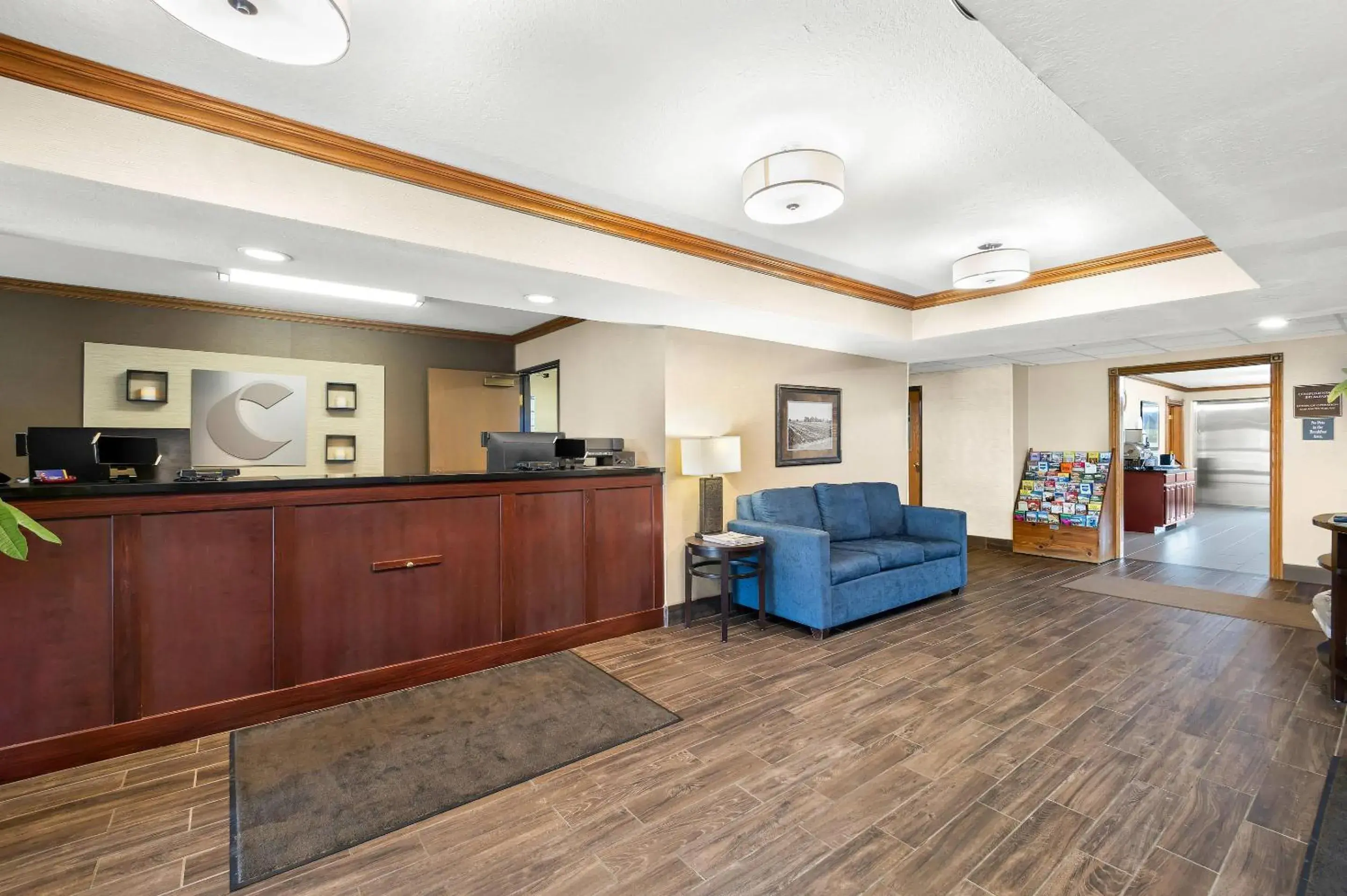 Lobby or reception in Comfort Inn Van Wert Lobby or reception in Comfort Inn Van Wert