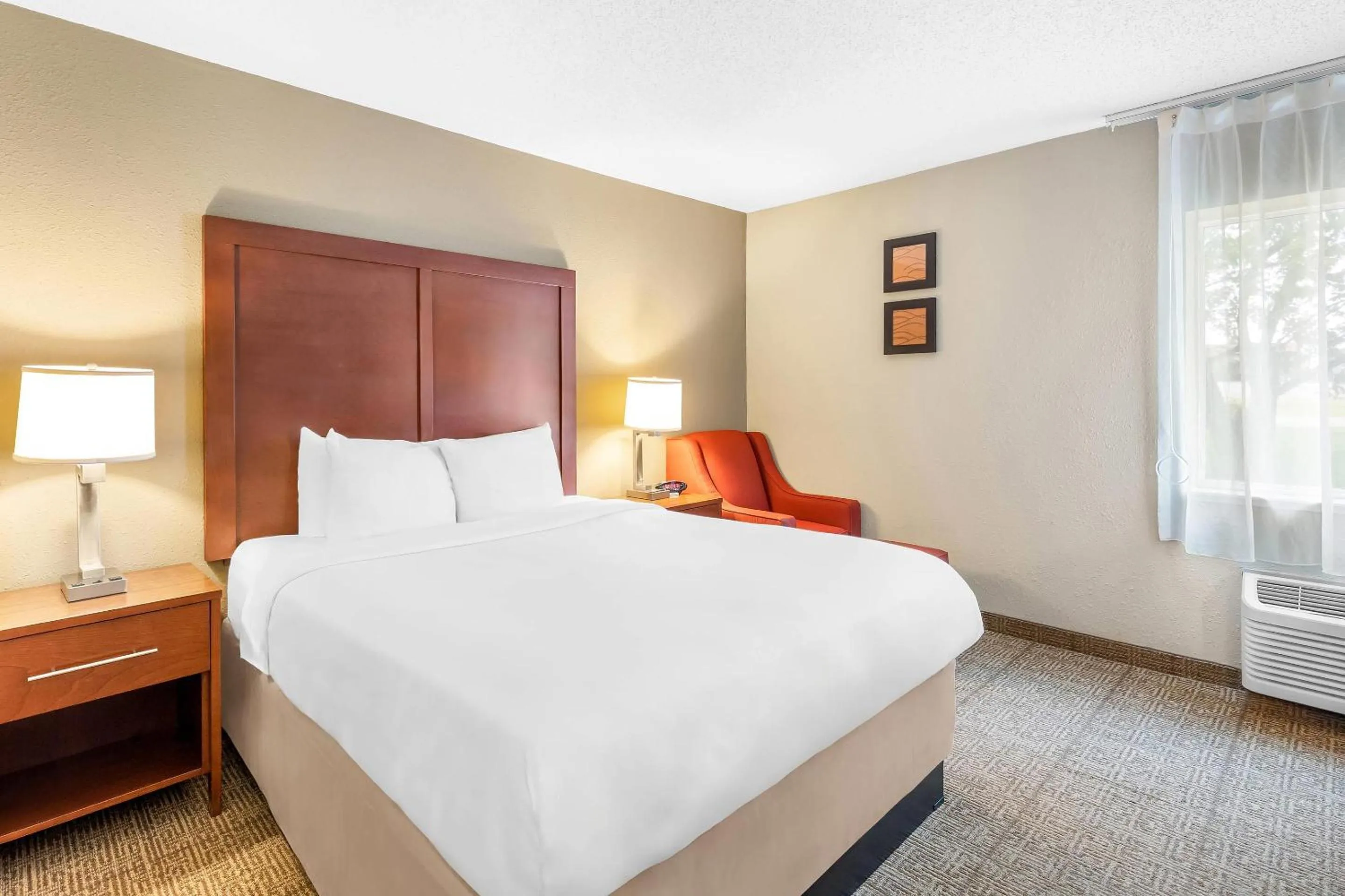 Bedroom, Bed in Comfort Inn Mayfield Heights Cleveland East