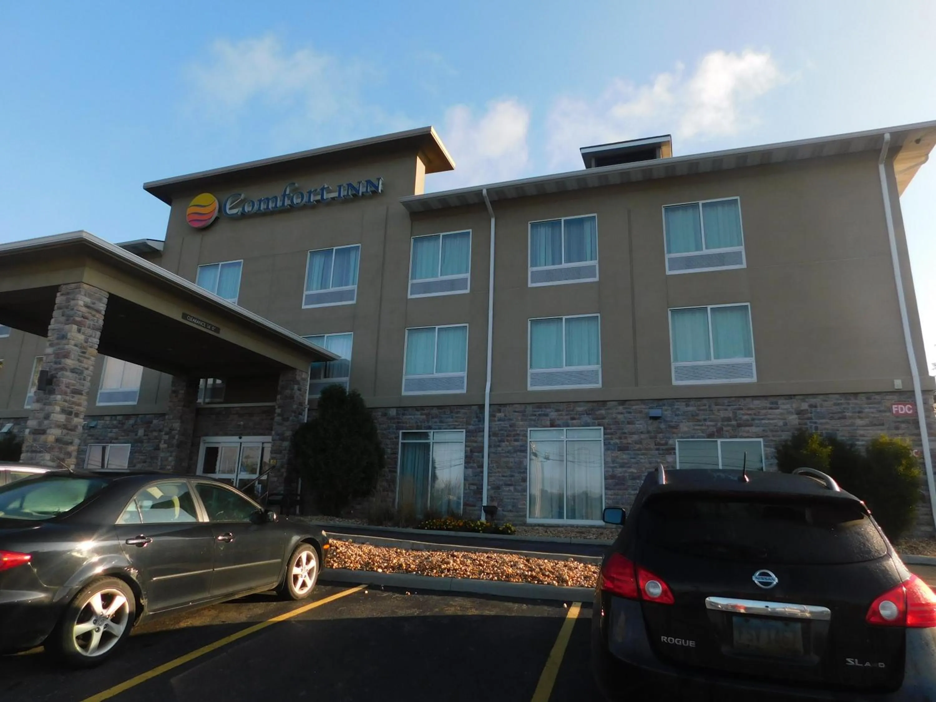 Property building in Comfort Inn St Clairsville