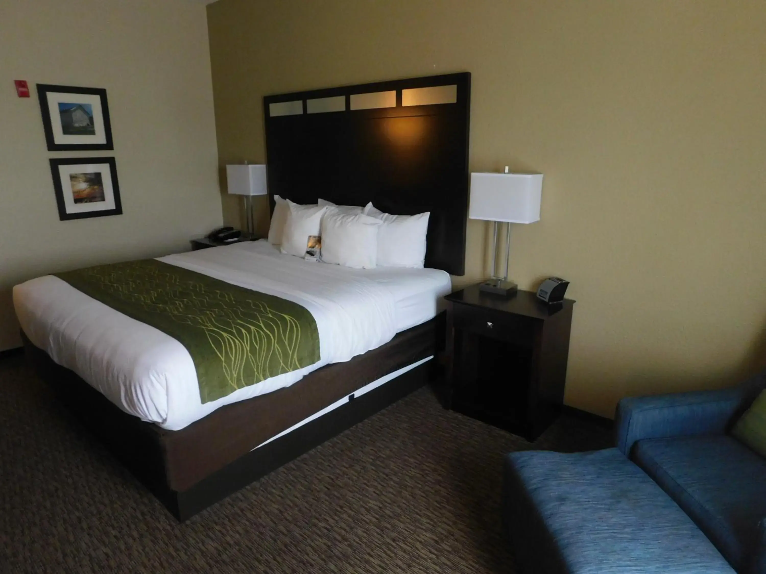 Bed in Comfort Inn St Clairsville Bed in Comfort Inn St Clairsville