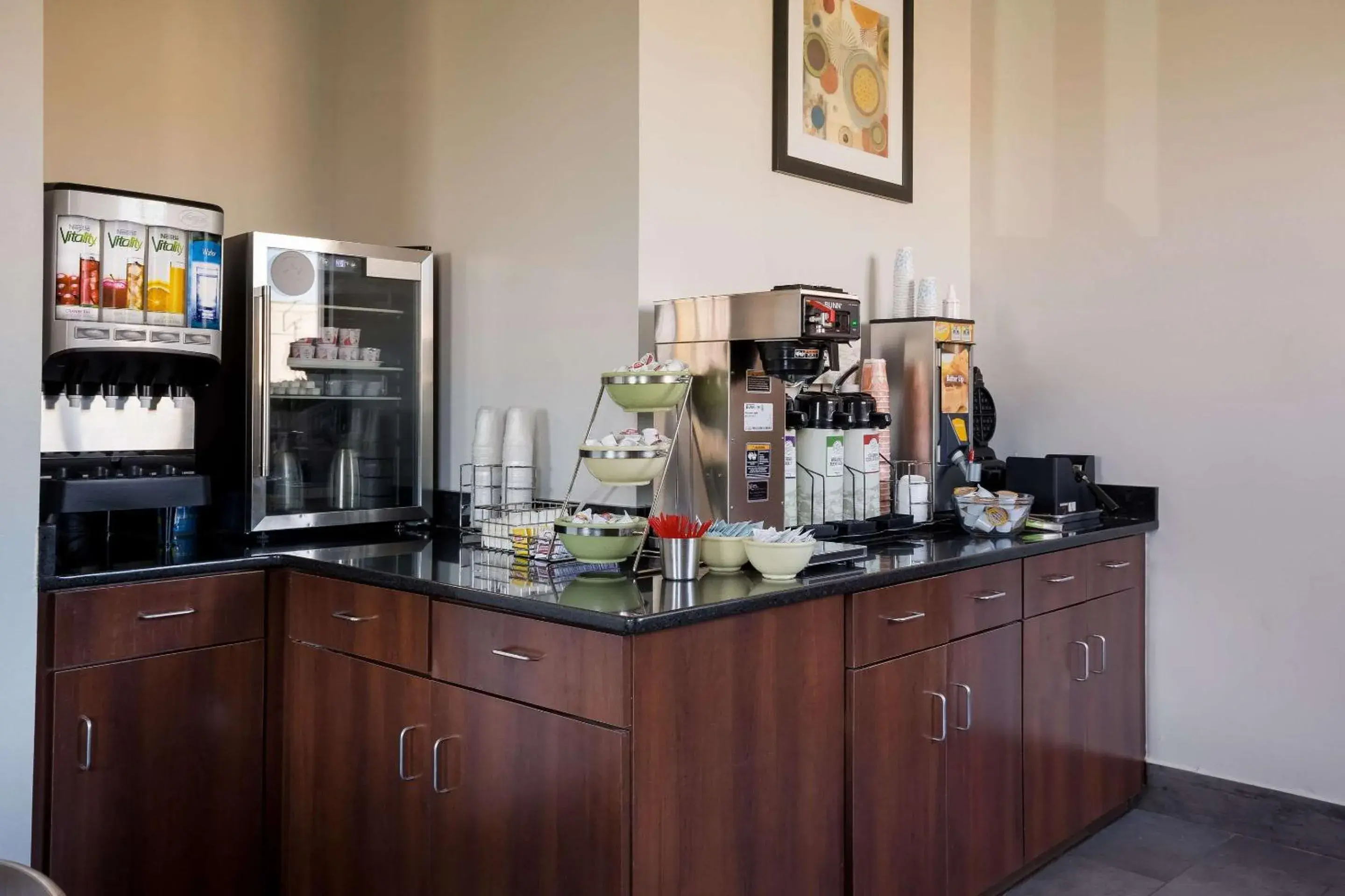 Breakfast in Quality Inn Hall of Fame Breakfast in Quality Inn Hall of Fame