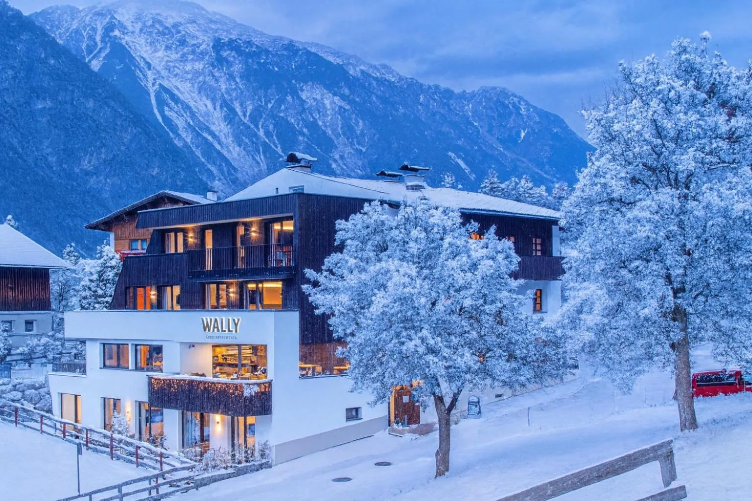 Property building in Wally Berg-Appartements