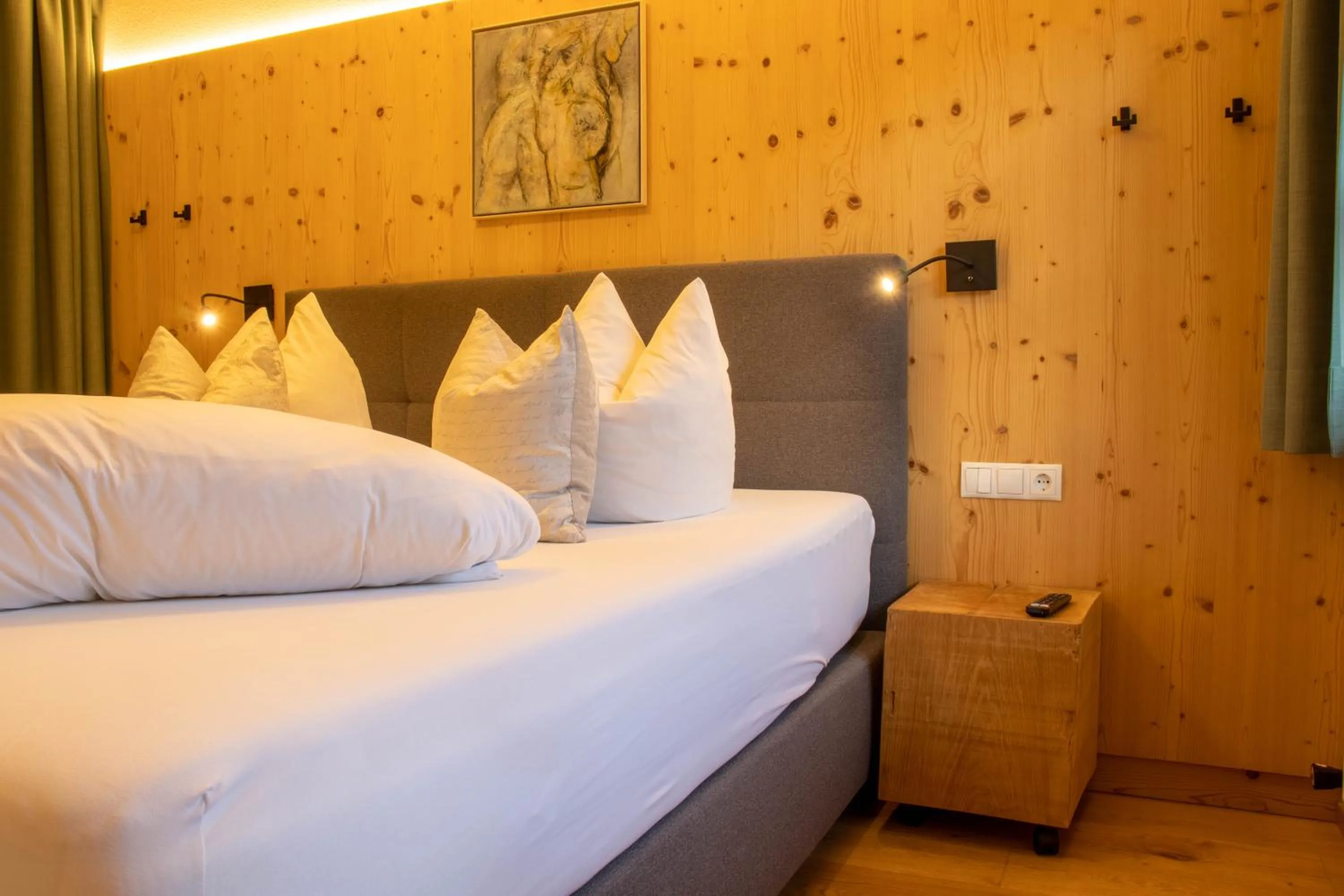 Bedroom, Bed in Wally Berg-Appartements