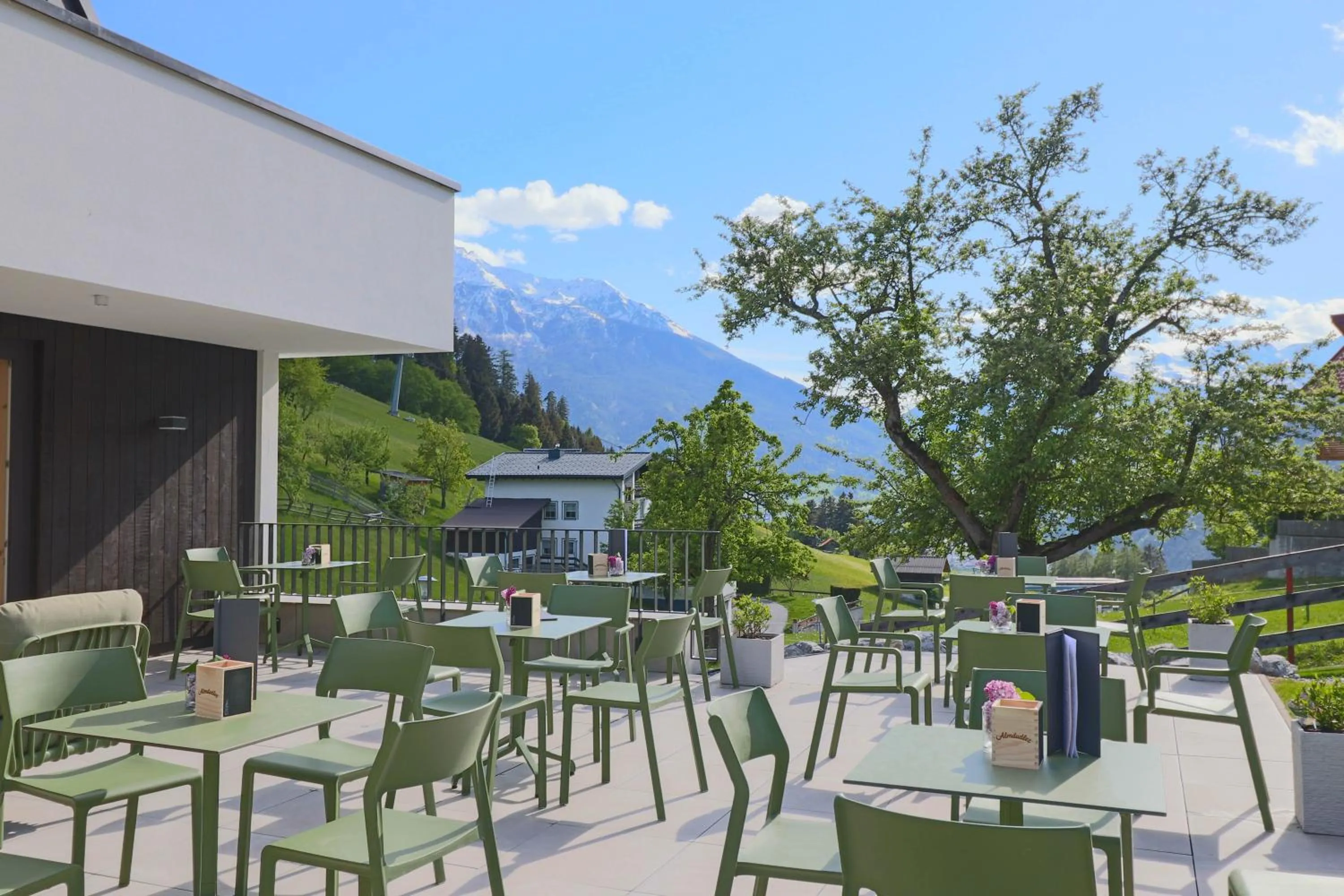 Garden in Wally Berg-Appartements