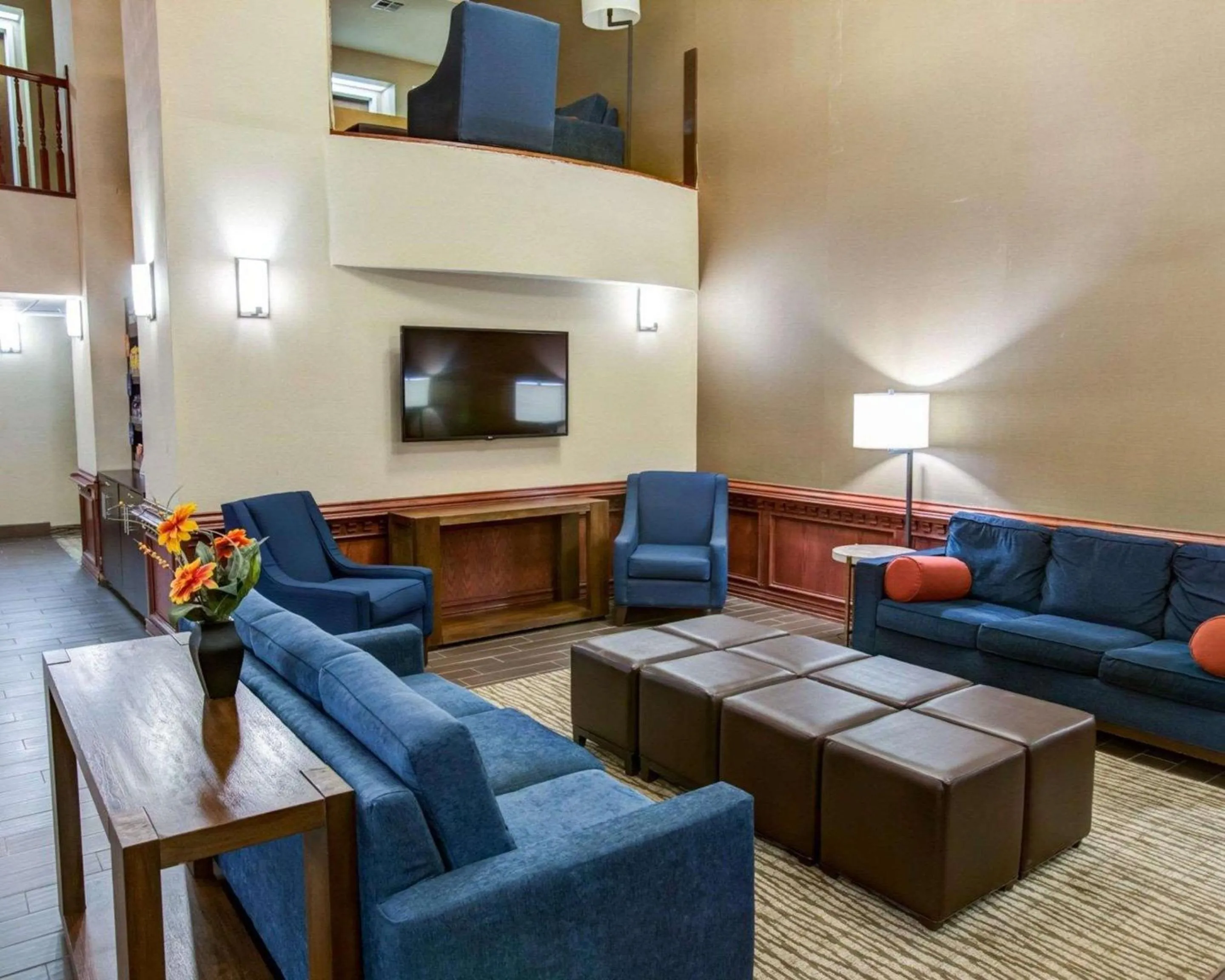 Lobby or reception in Comfort Suites Idabel