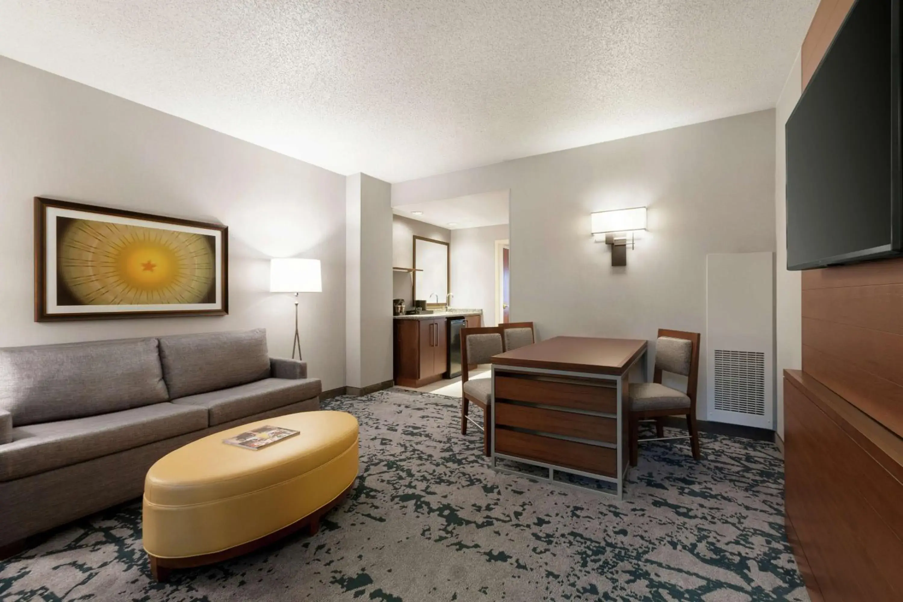 Suite with Two Double Beds and Tub - Mobility/Hearing Access - Non-Smoking in Embassy Suites Dallas - DFW Airport North Suite with Two Double Beds and Tub - Mobility/Hearing Access - Non-Smoking in Embassy Suites Dallas - DFW Airport North