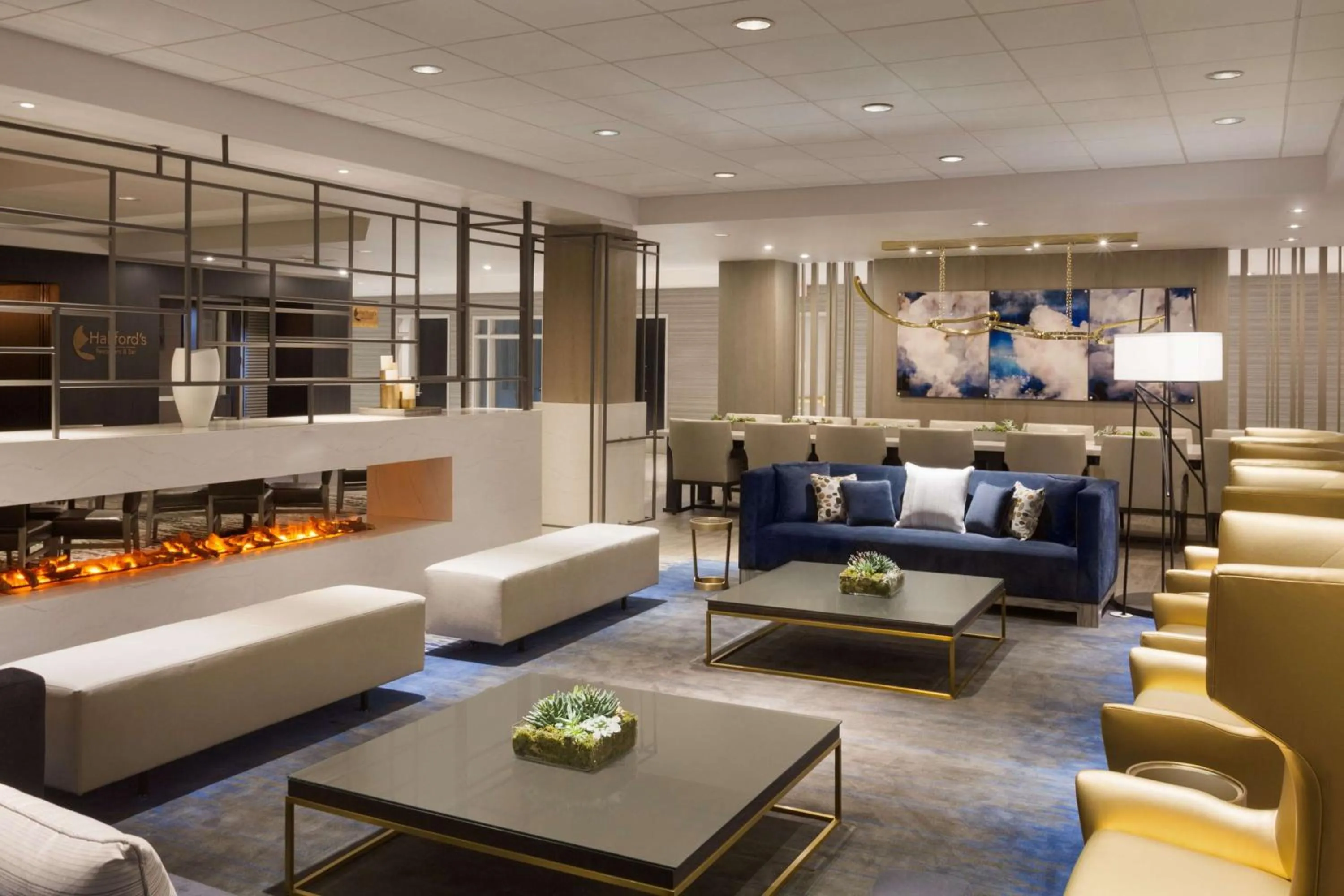 Lobby or reception in Embassy Suites Dallas - DFW Airport North