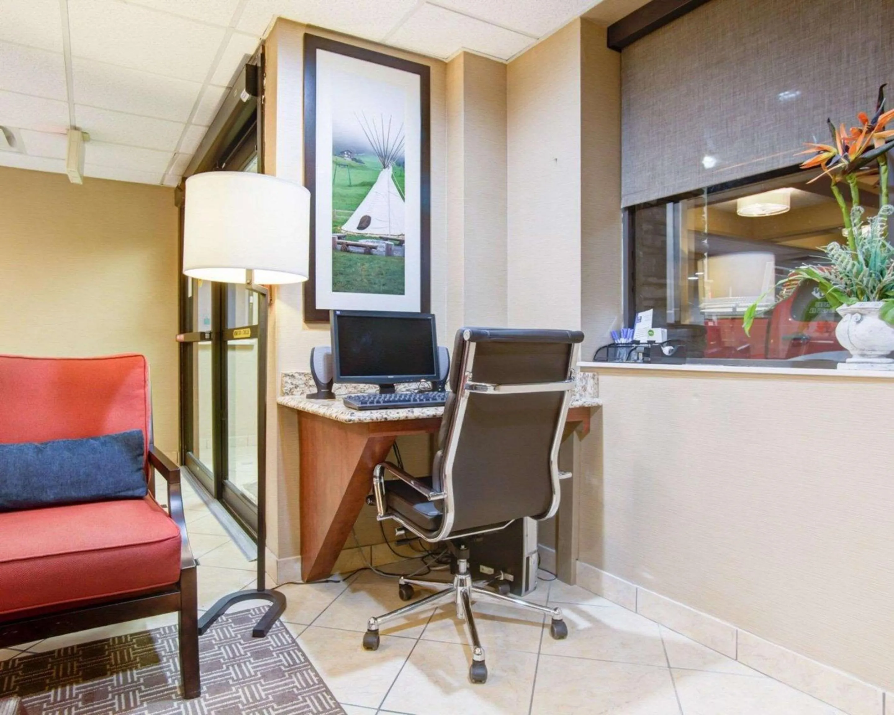 On site in Hotel Muskogee