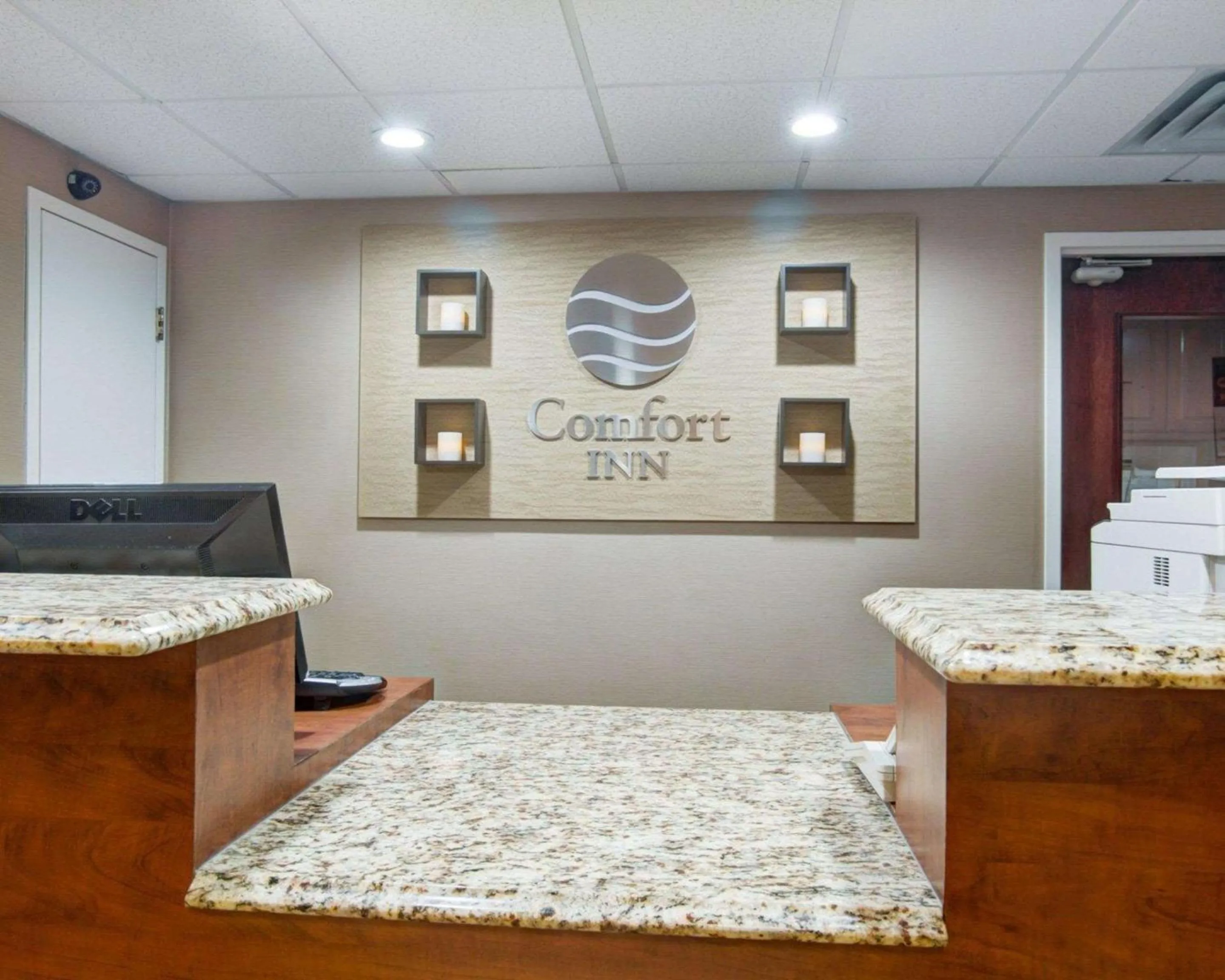 Lobby or reception in Hotel Muskogee