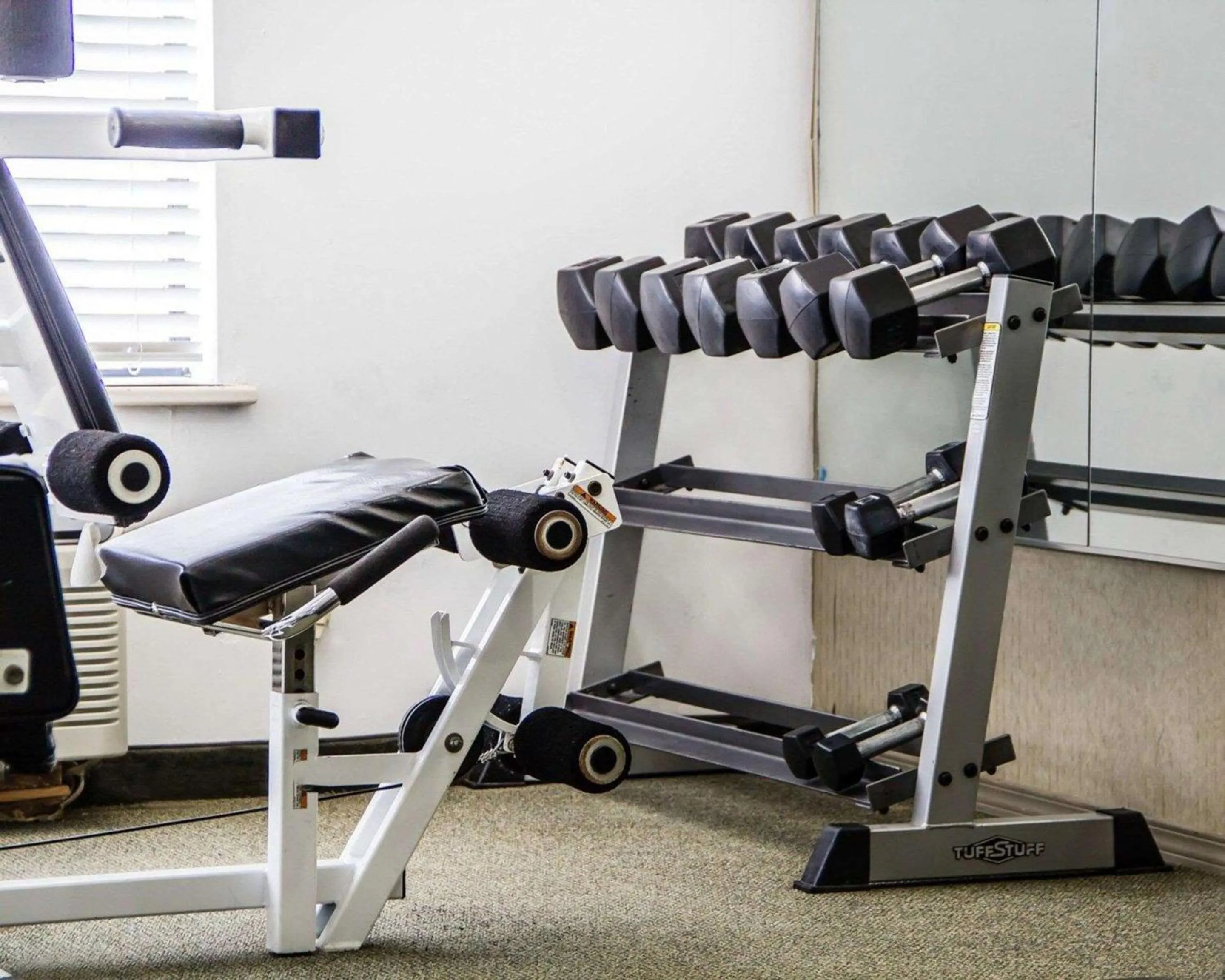 Fitness centre/facilities in Comfort Suites McAlester