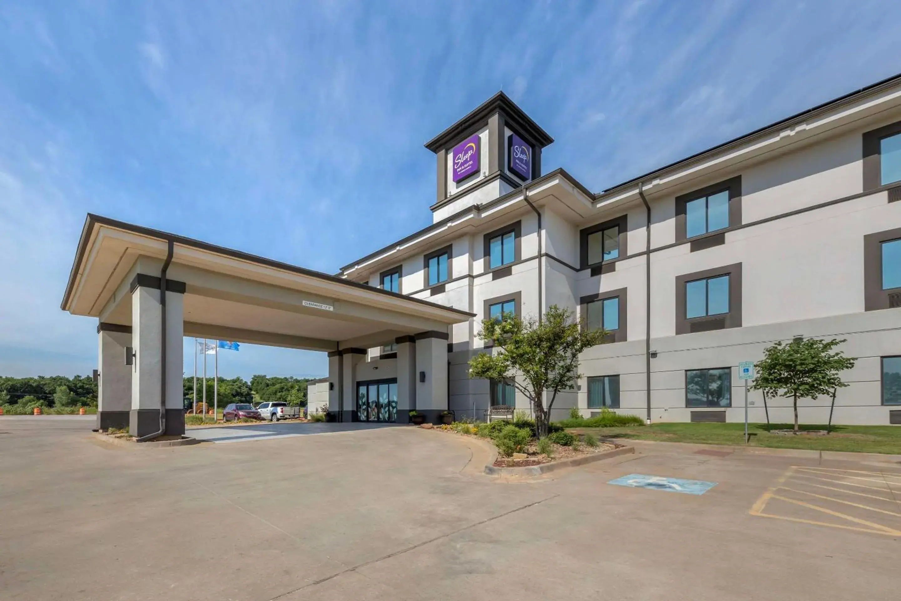 Property building in Sleep Inn & Suites Norman near University Property building in Sleep Inn & Suites Norman near University