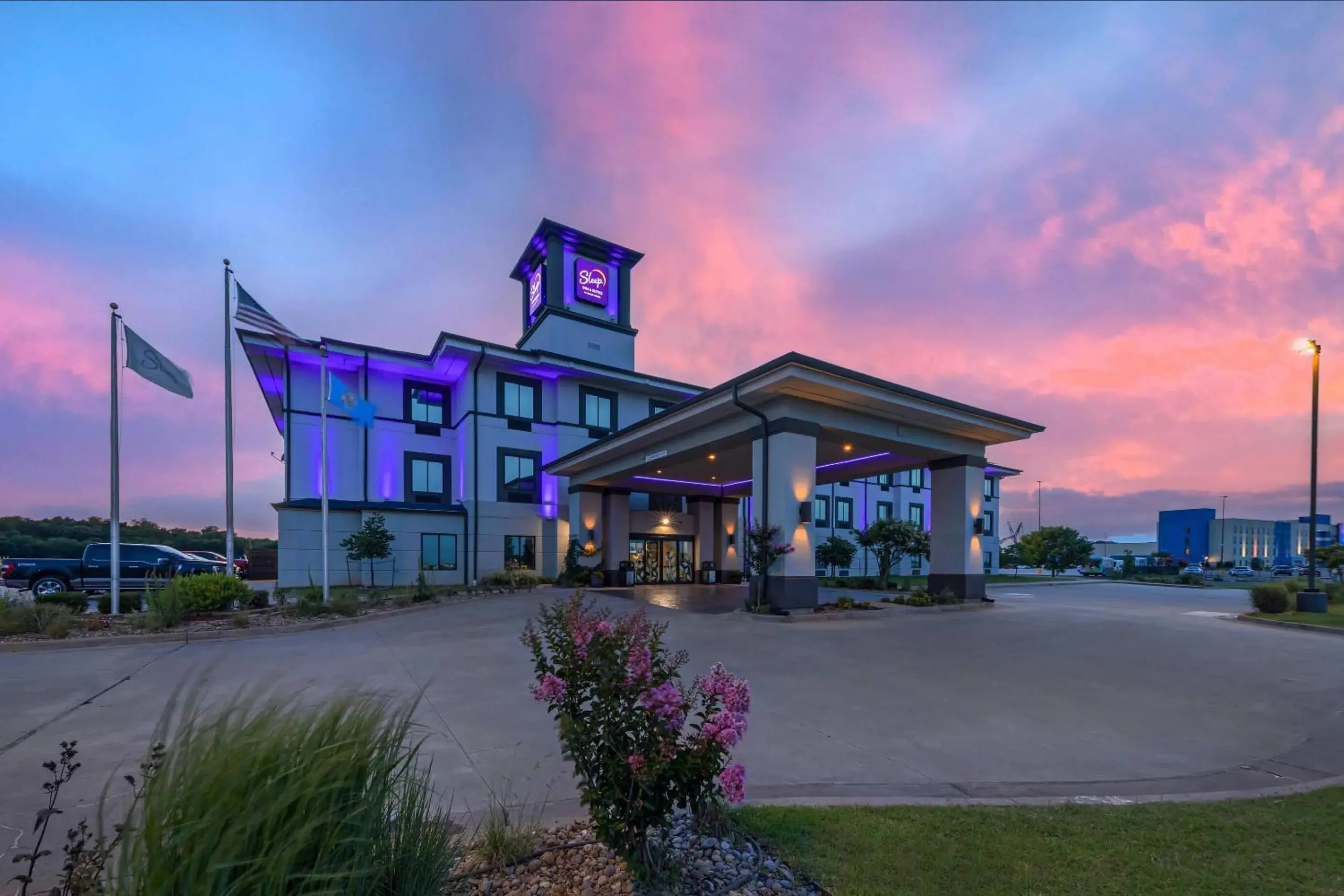 Property building in Sleep Inn & Suites Norman near University Property building in Sleep Inn & Suites Norman near University