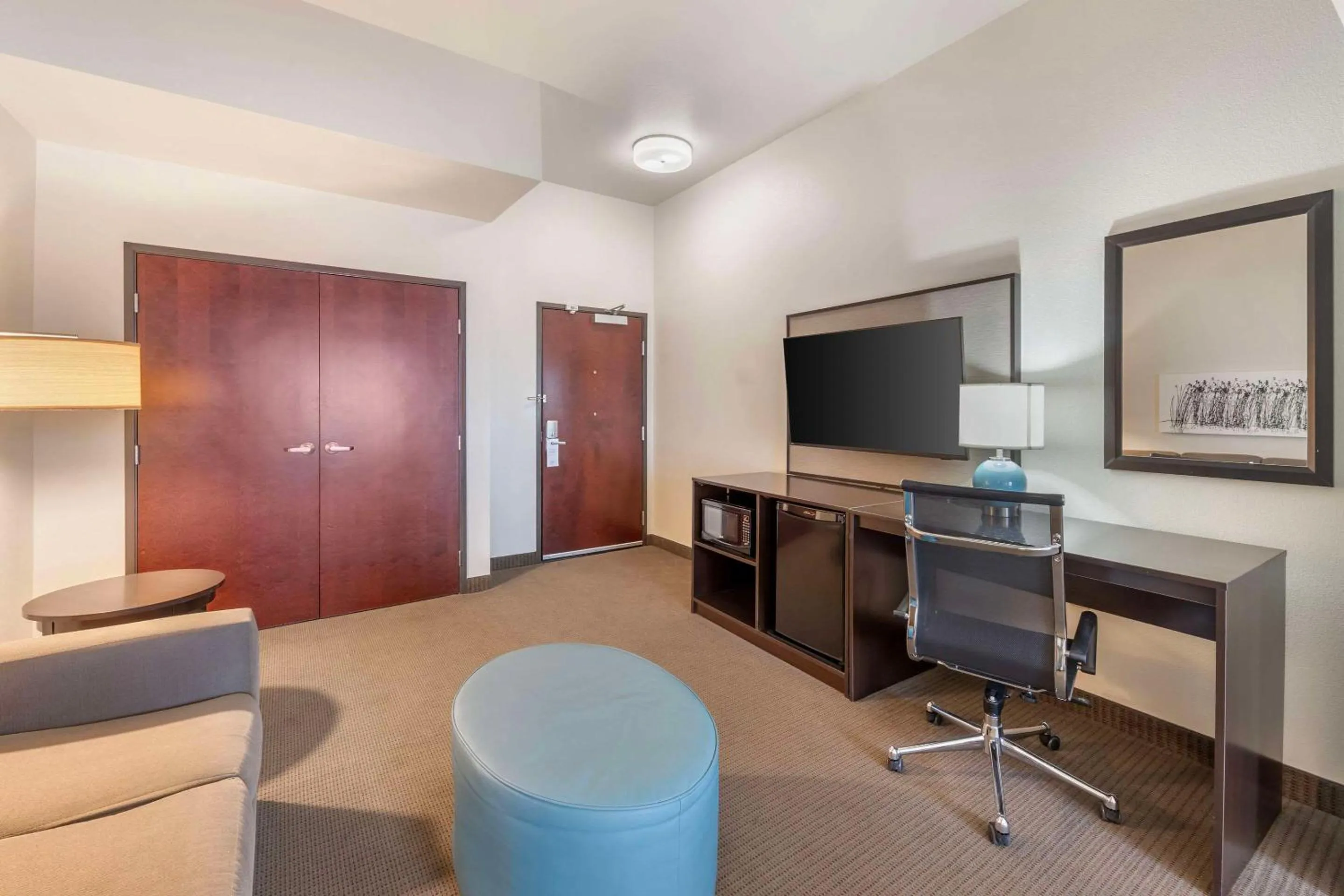 Bedroom in Sleep Inn & Suites Norman near University