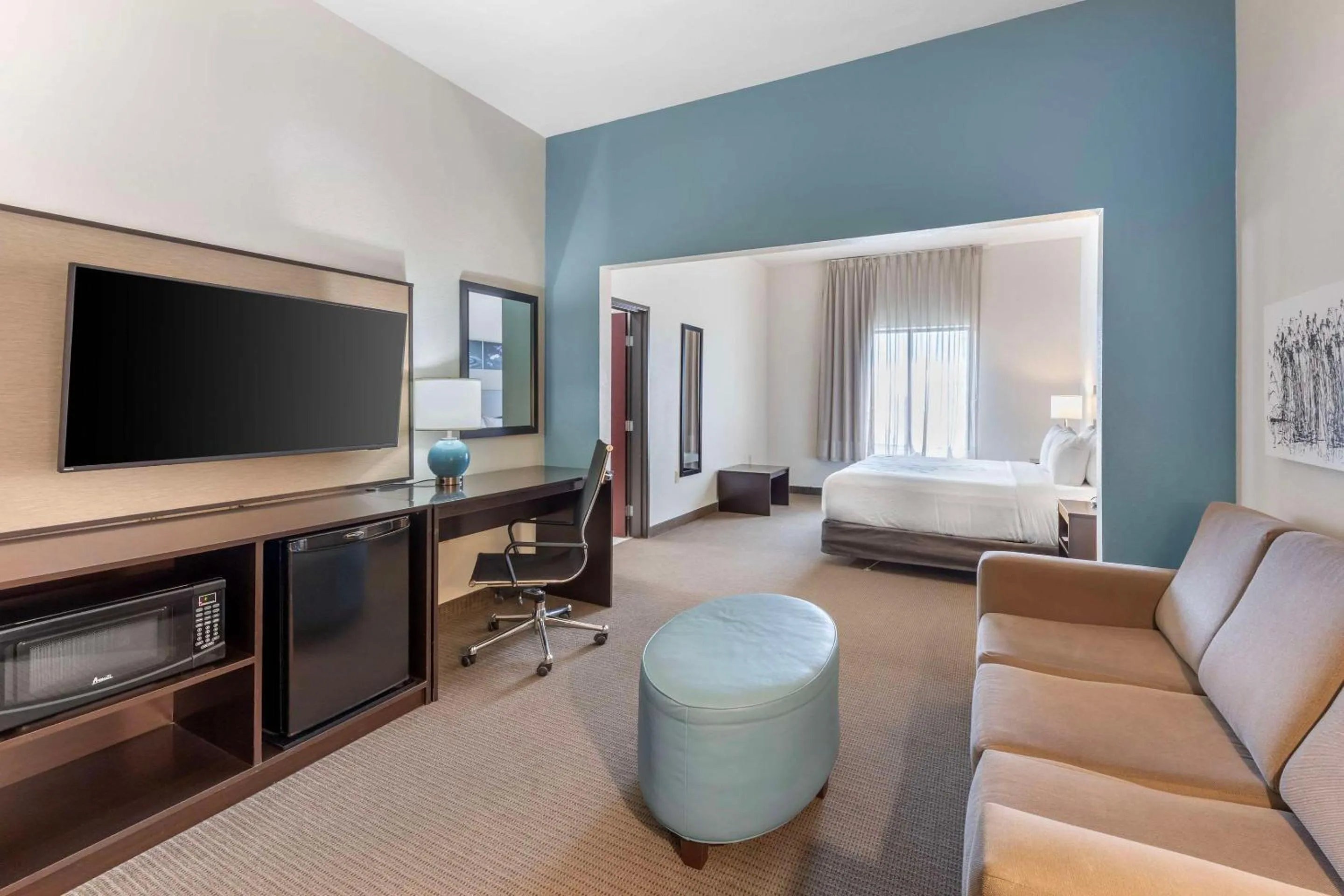 Bedroom, Bed in Sleep Inn & Suites Norman near University