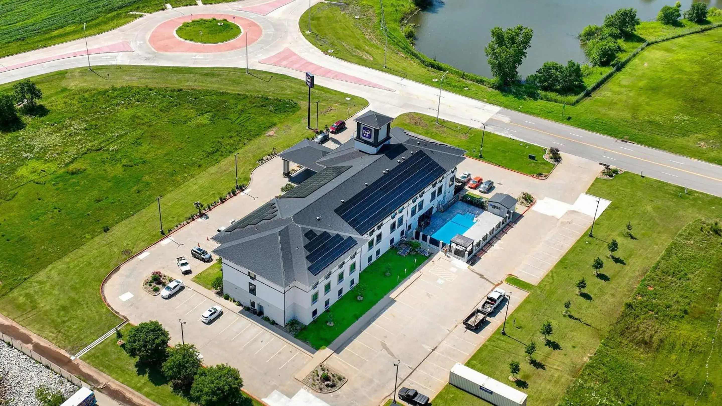 Property building in Sleep Inn & Suites Norman near University Property building in Sleep Inn & Suites Norman near University