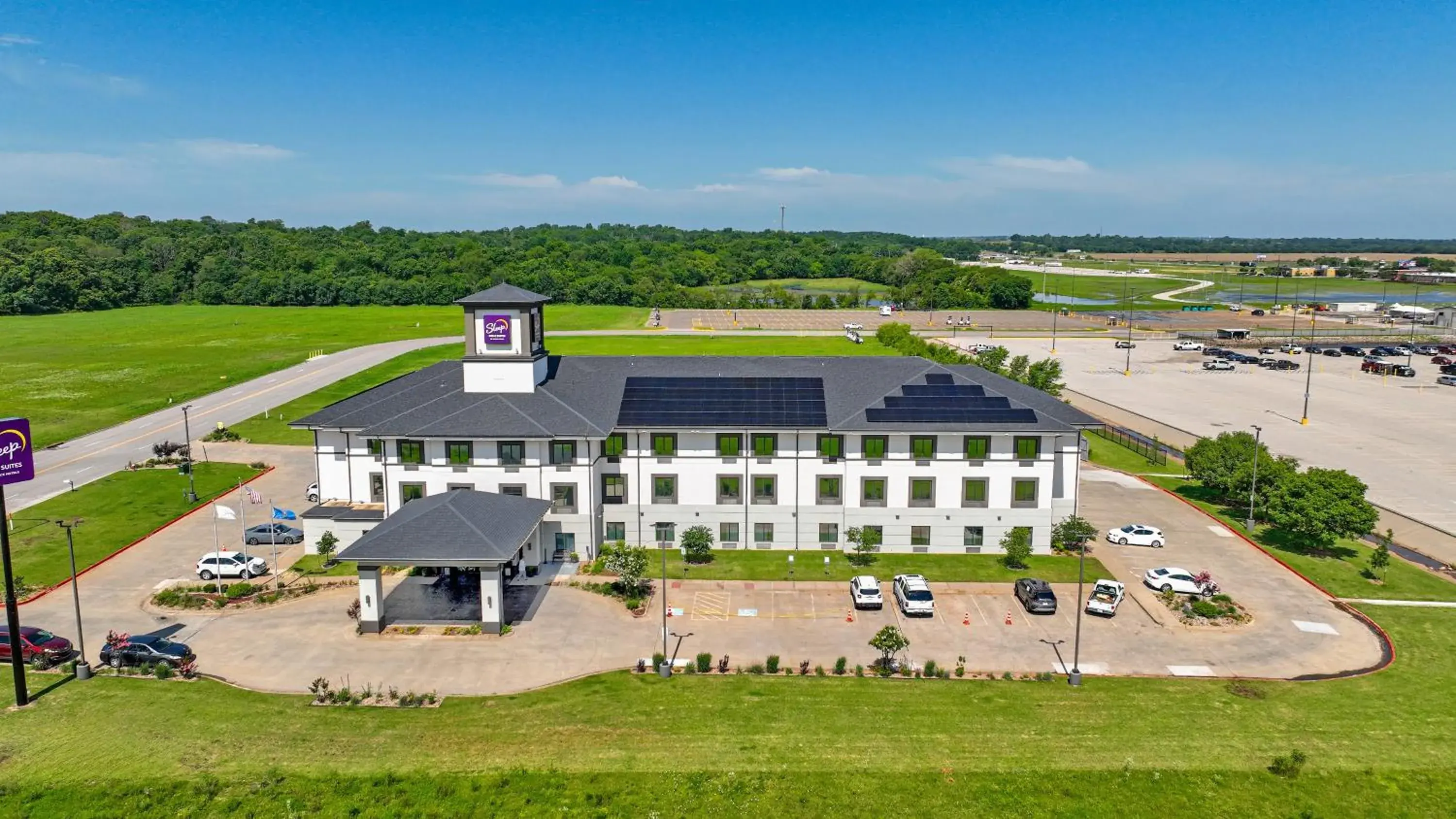 Property building in Sleep Inn & Suites Norman near University Property building in Sleep Inn & Suites Norman near University