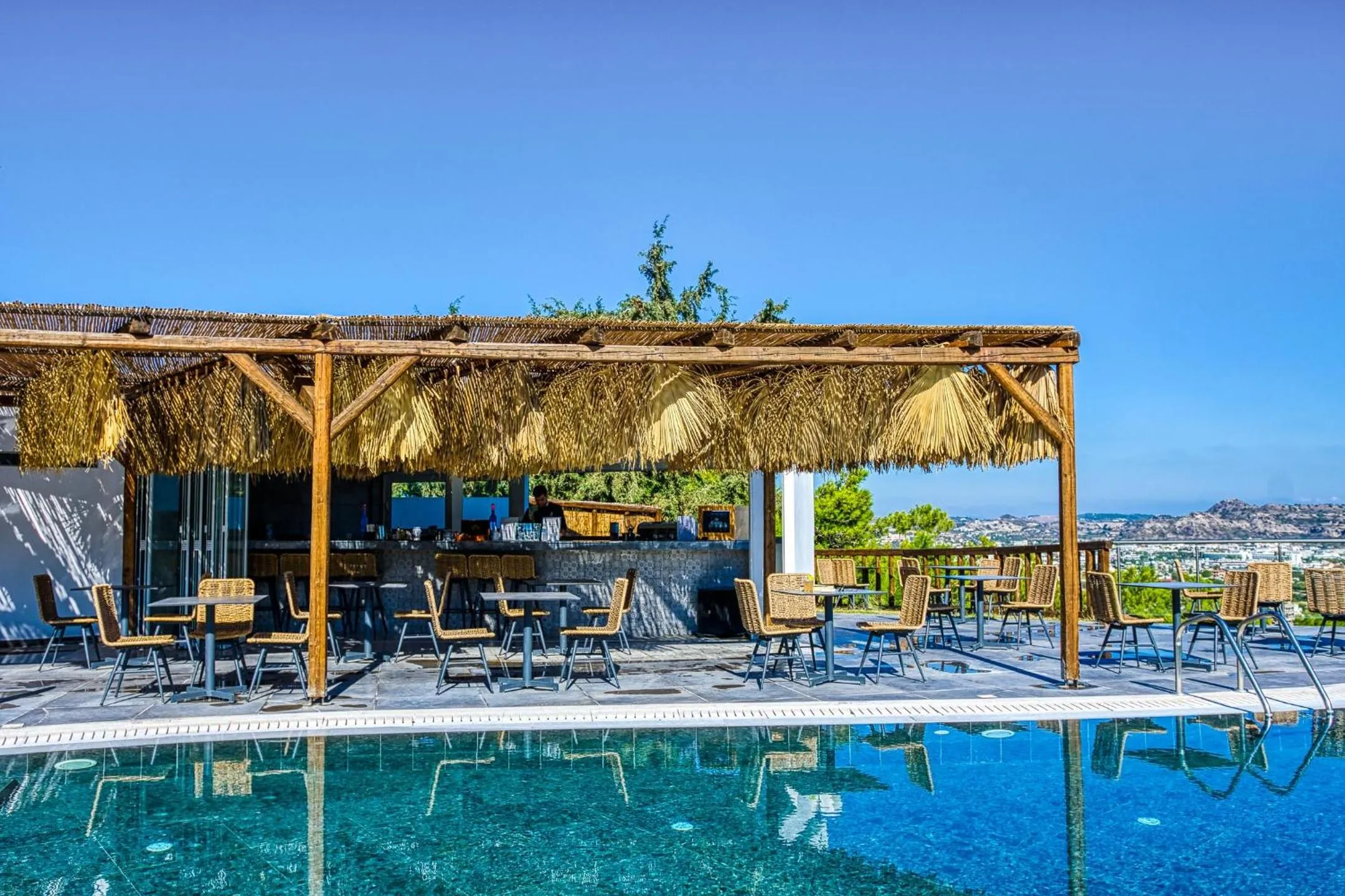 Swimming pool in Atalanti Boutique Hotel - Adults Only