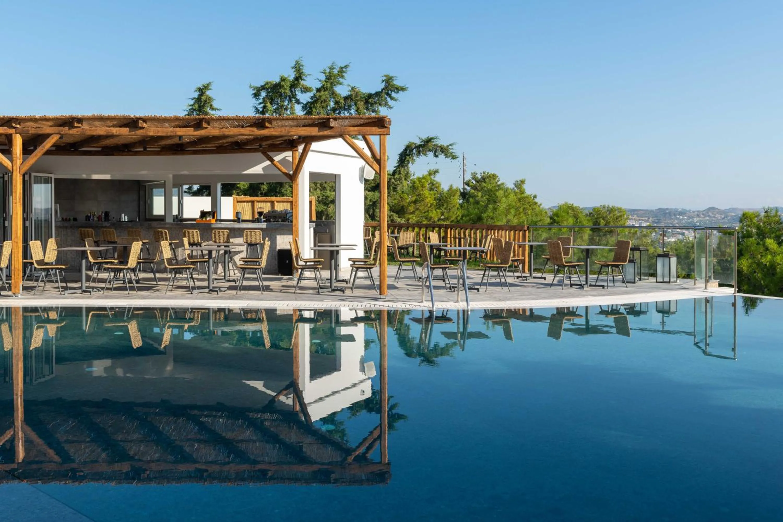 Swimming pool in Atalanti Boutique Hotel - Adults Only