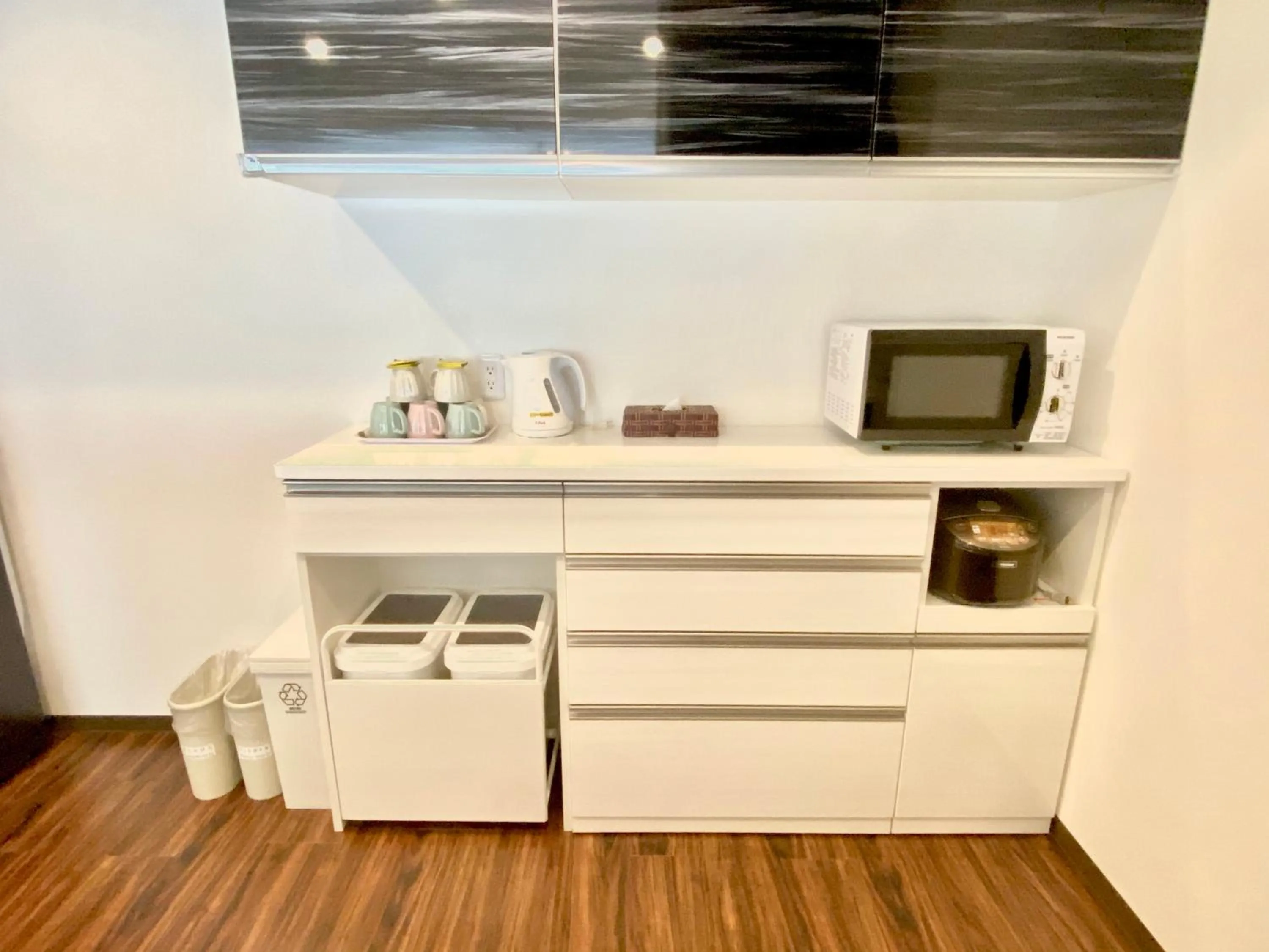 Kitchen or kitchenette in M´s Stay Okinawa