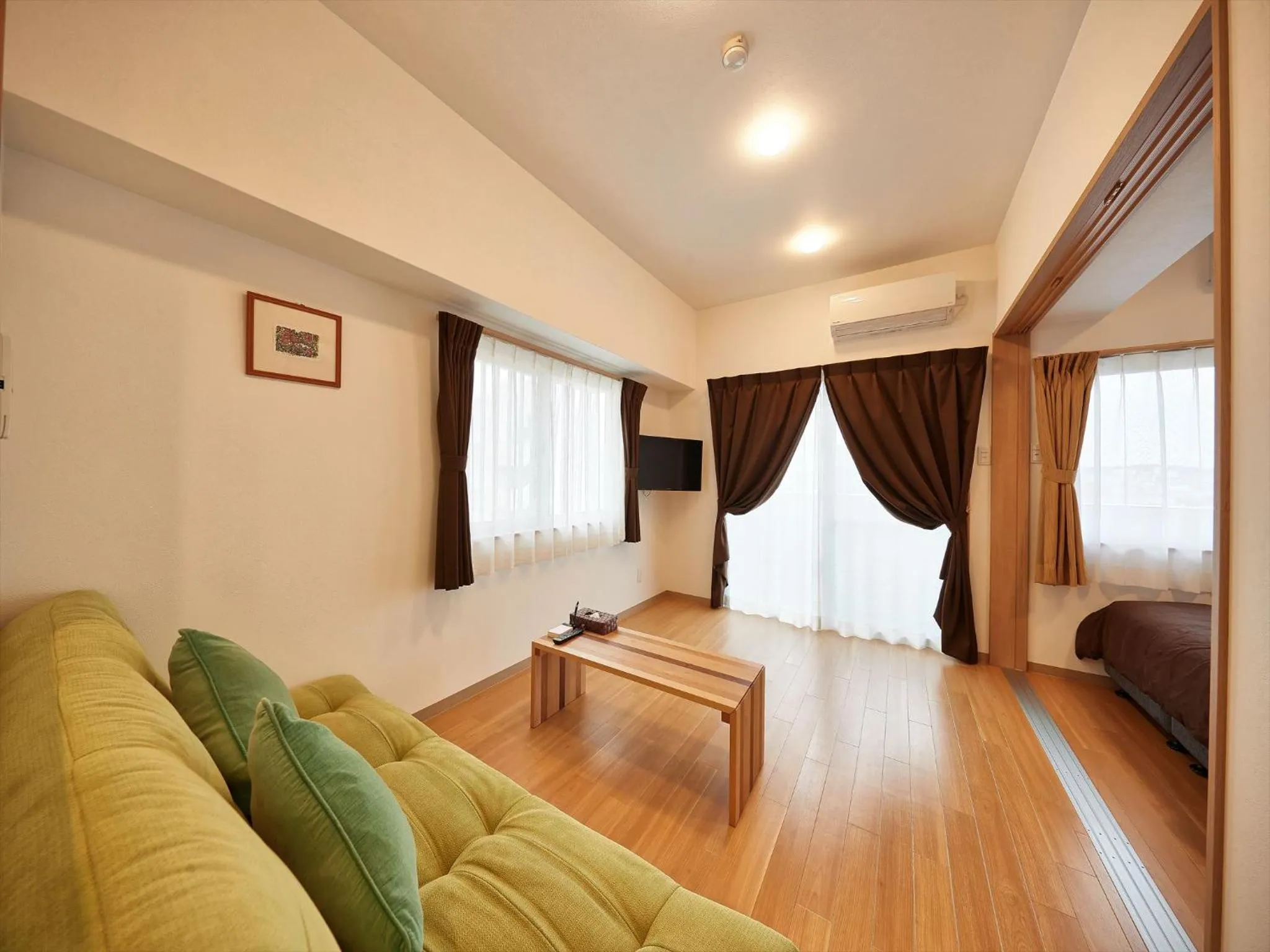 Photo of the whole room in M´s Stay Okinawa