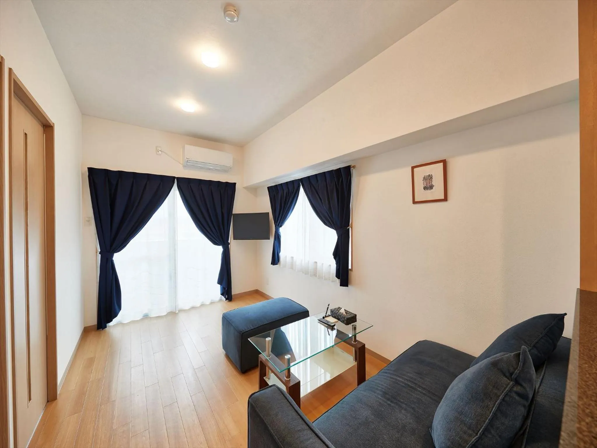 Living room in M´s Stay Okinawa