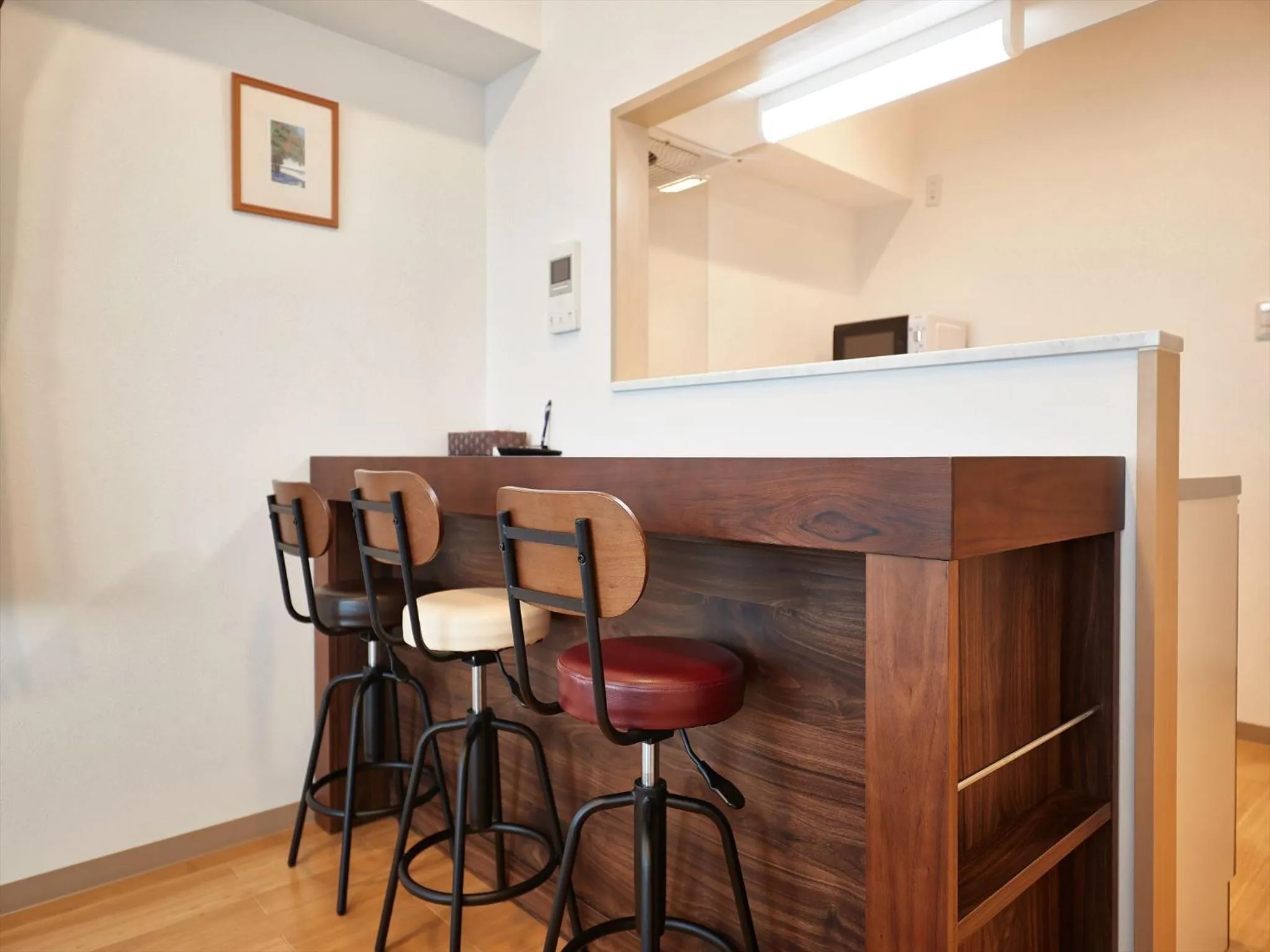 Dining area in M´s Stay Okinawa