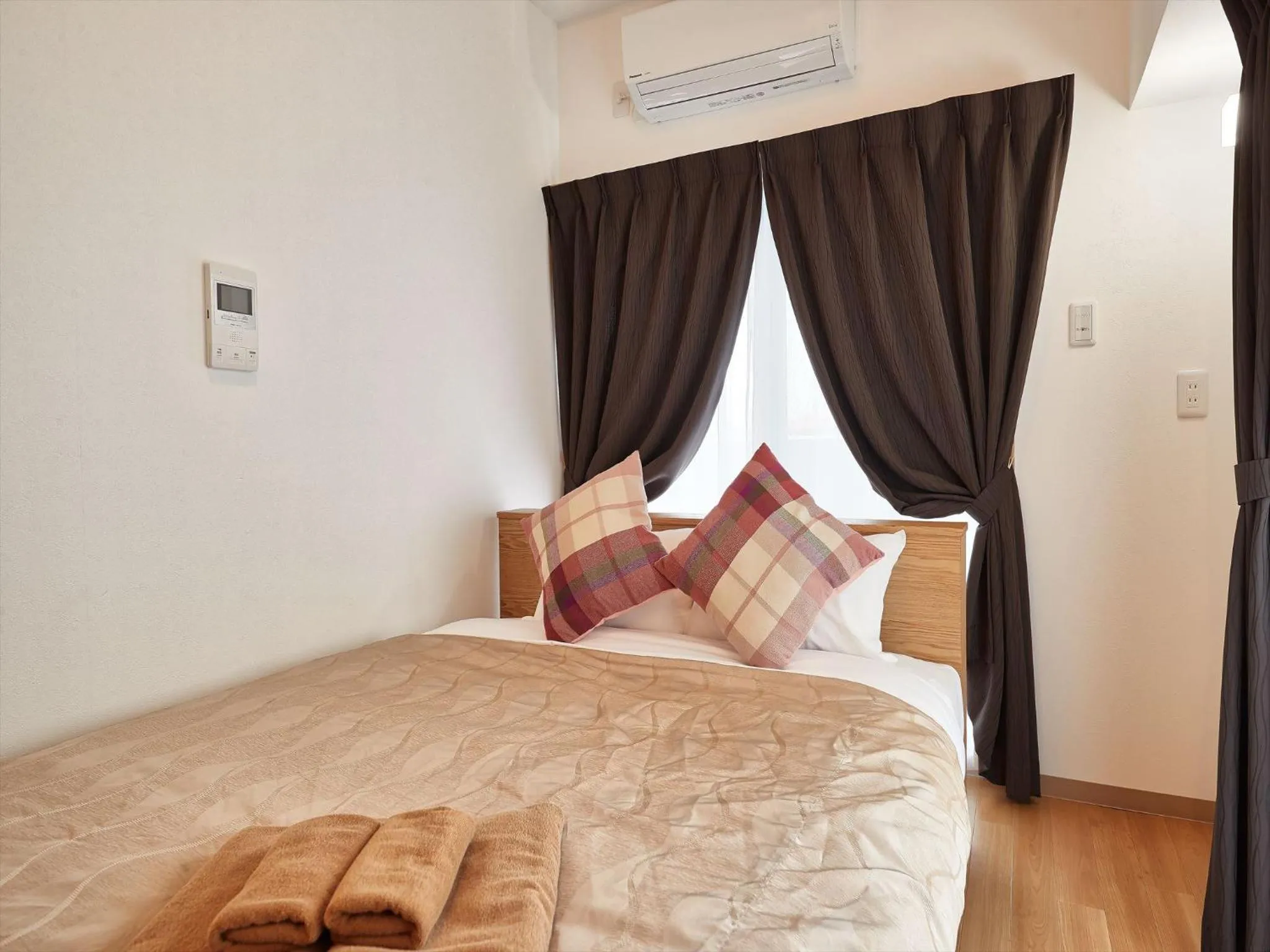 Bed in M´s Stay Okinawa