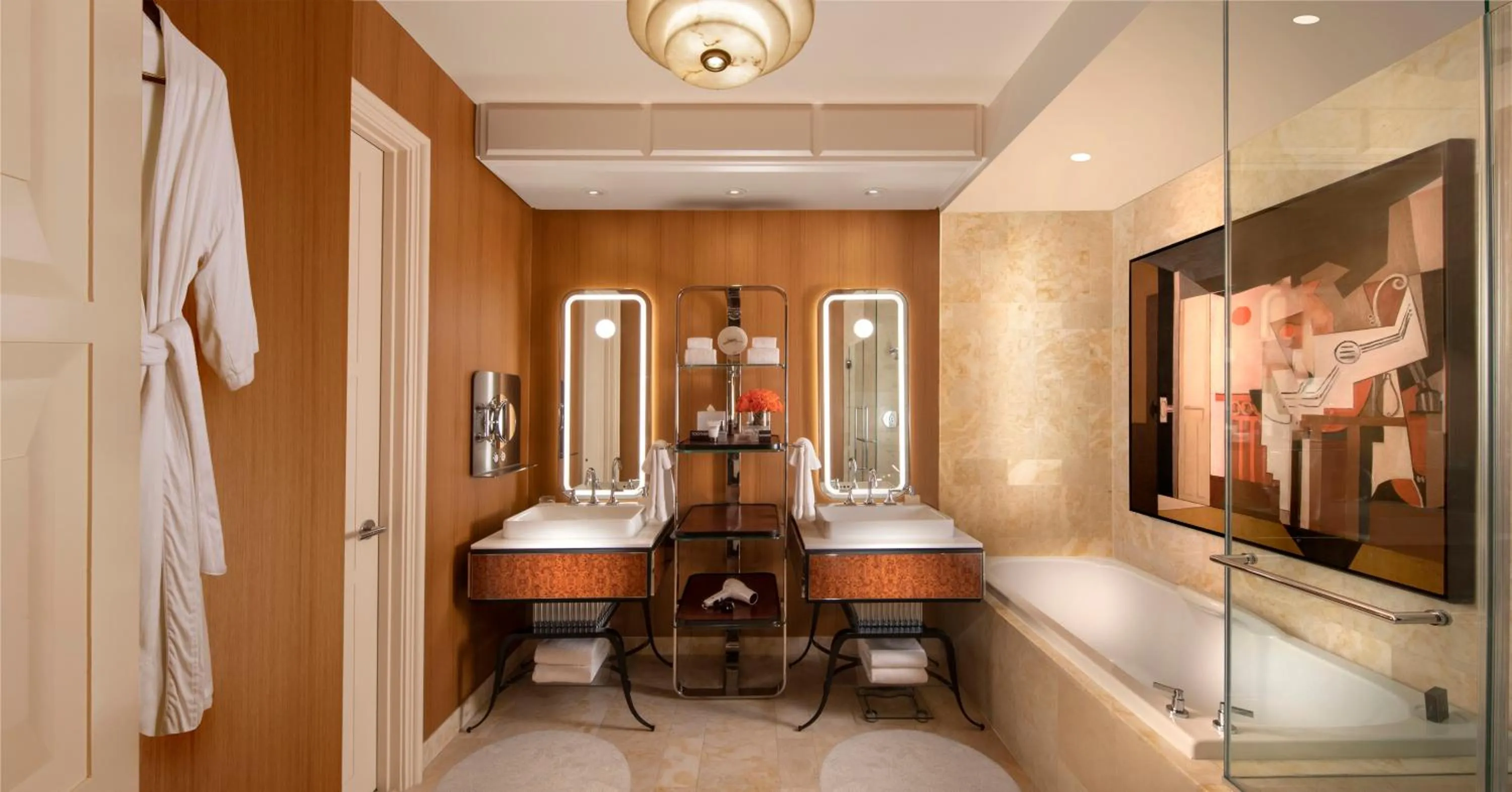 Bathroom in Encore at Wynn Las Vegas