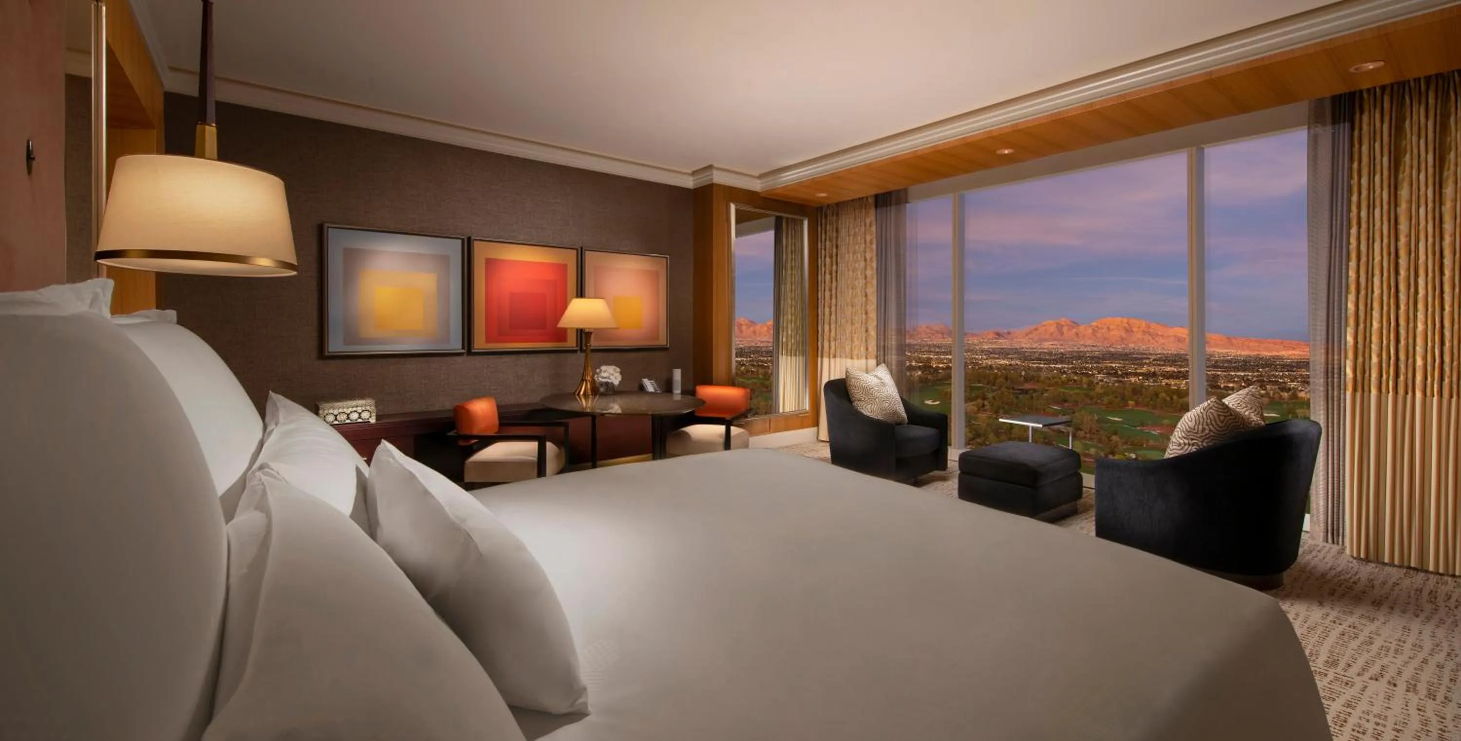 Bedroom in Encore at Wynn Las Vegas