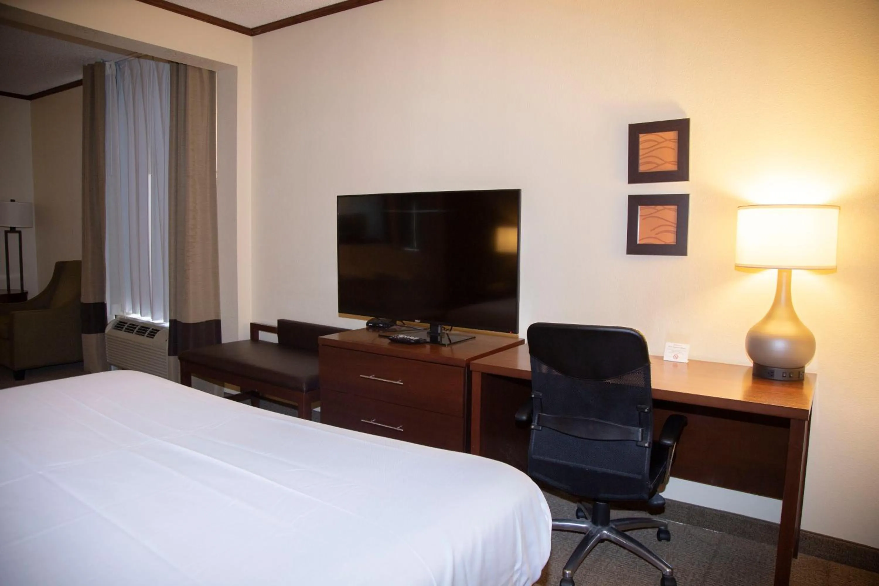 TV and multimedia, Bed in Ardmore Inn & Suites Ardmore