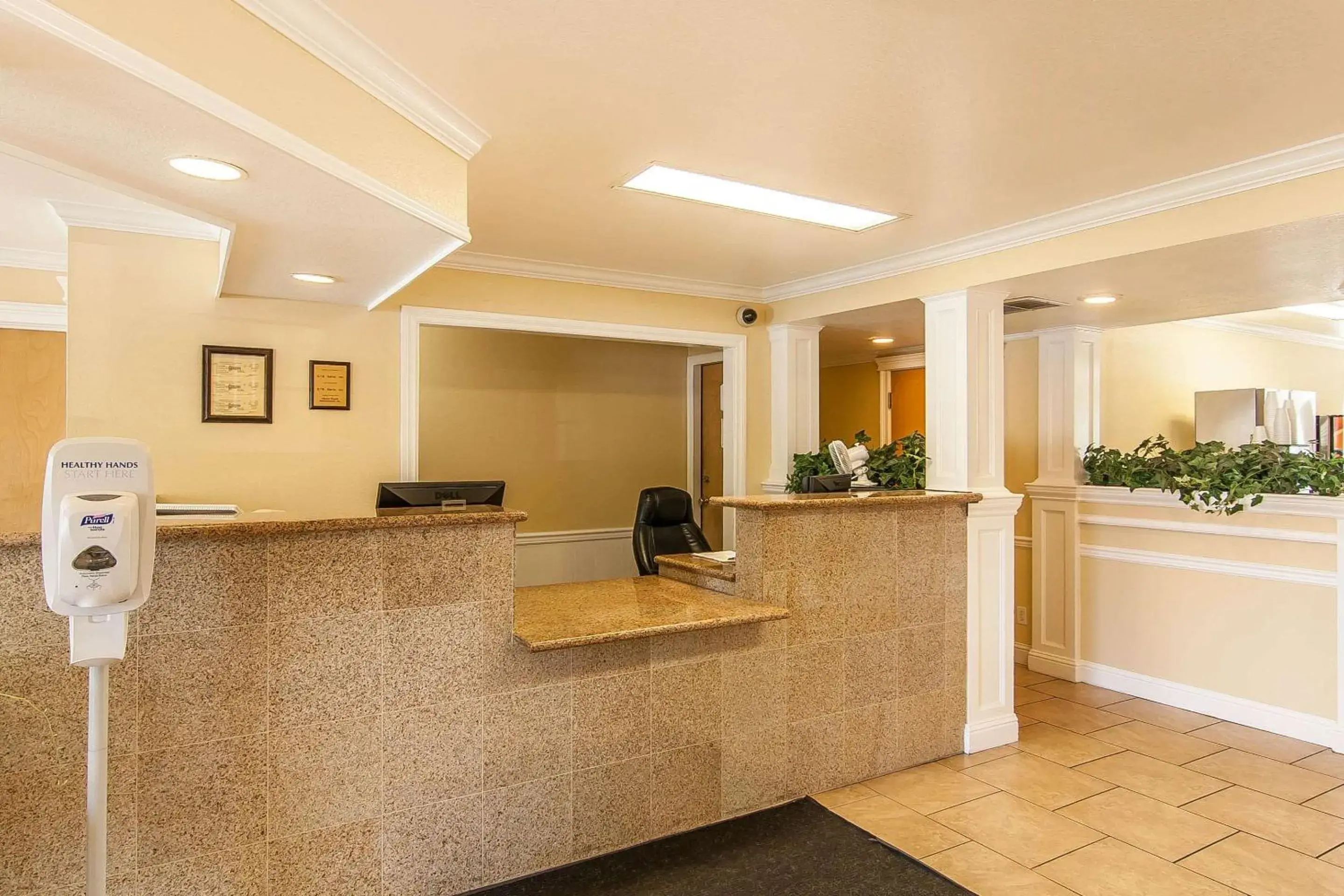 Lobby or reception in Quality Inn Lobby or reception in Quality Inn
