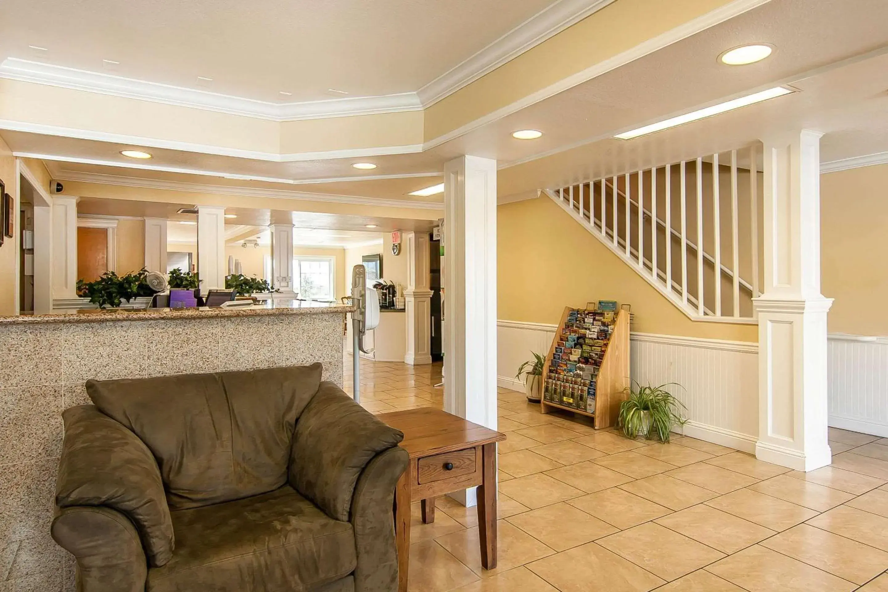 Lobby or reception in Quality Inn Lobby or reception in Quality Inn