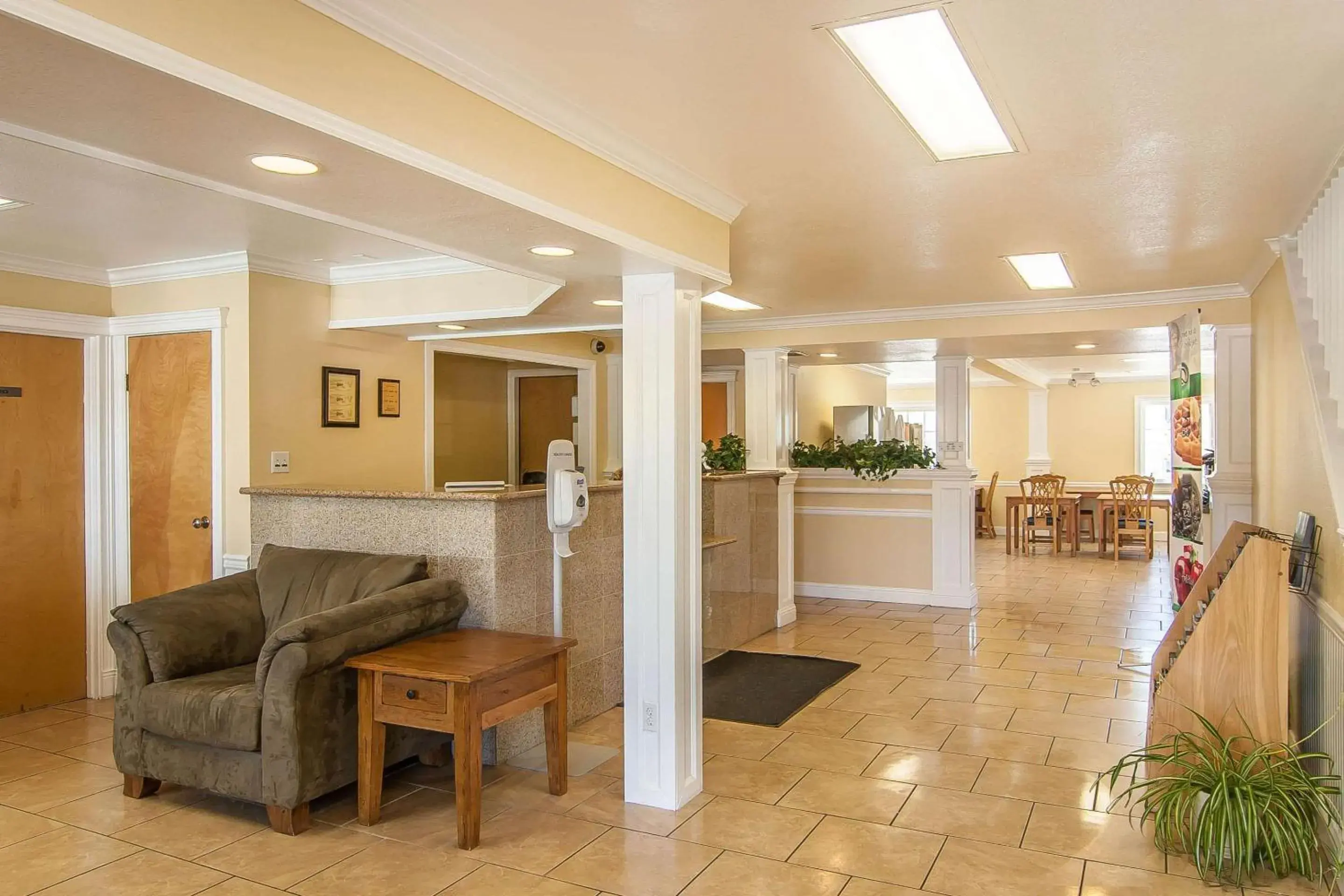 Lobby or reception in Quality Inn Lobby or reception in Quality Inn