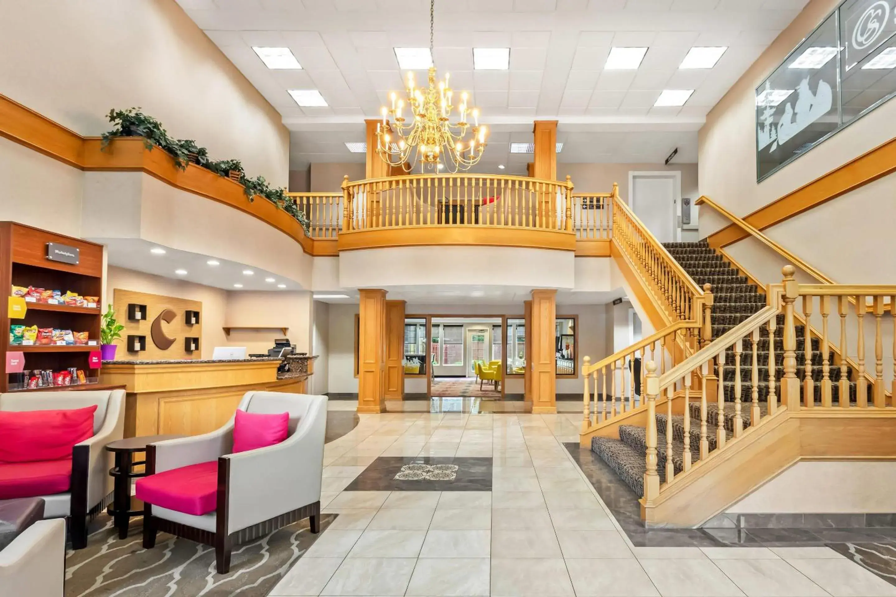 Lobby or reception in Comfort Suites Clackamas Lobby or reception in Comfort Suites Clackamas