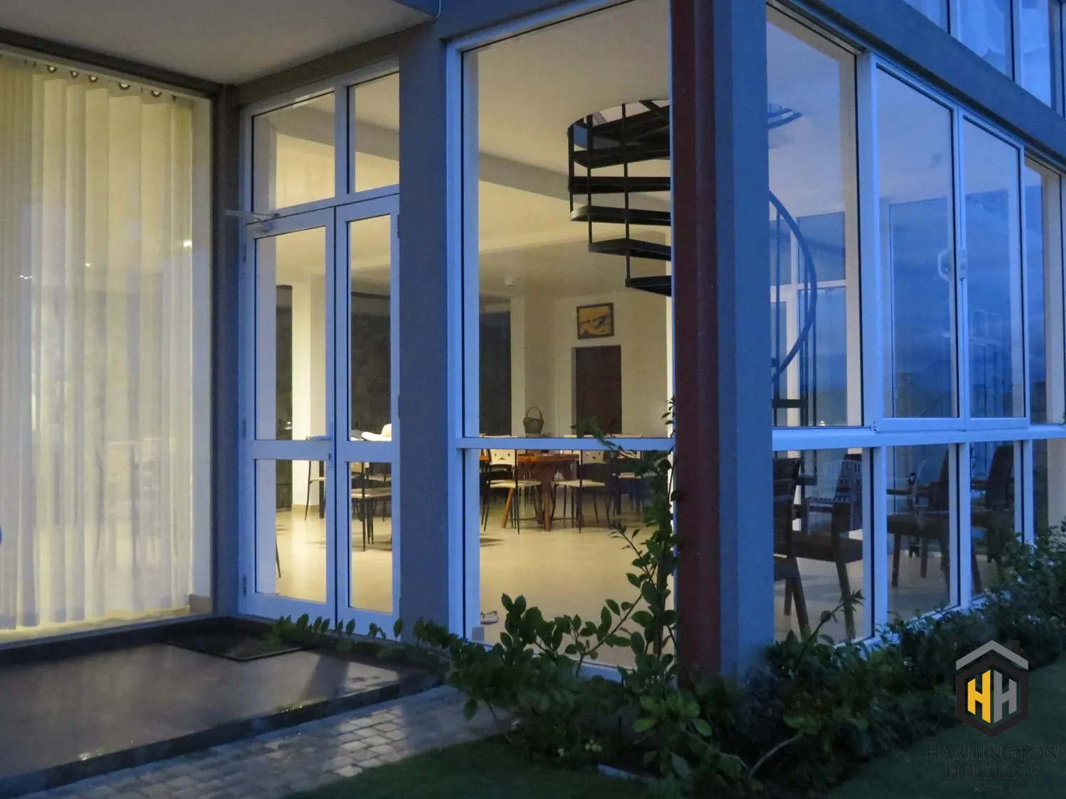 Facade/entrance in Harrington Heritage