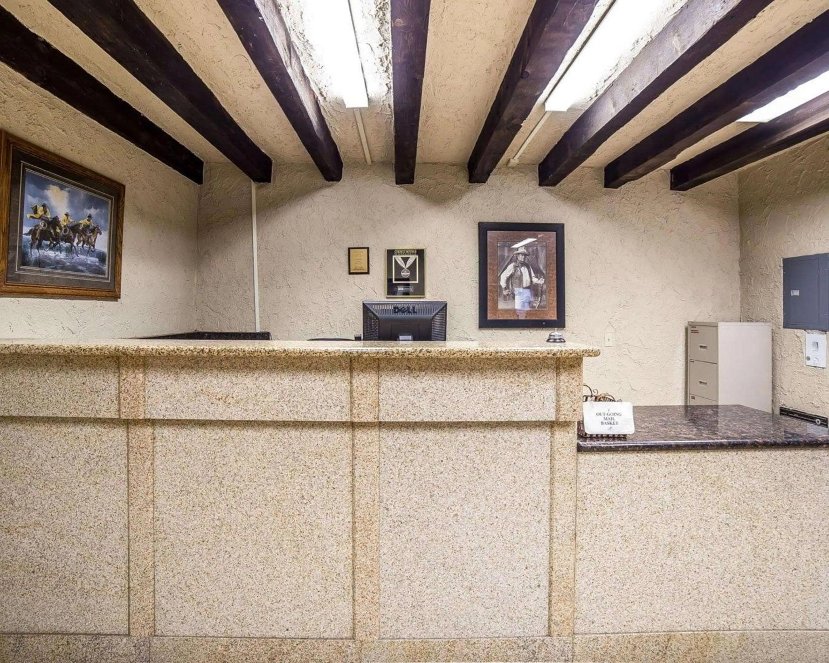 Lobby or reception in Rodeway Inn