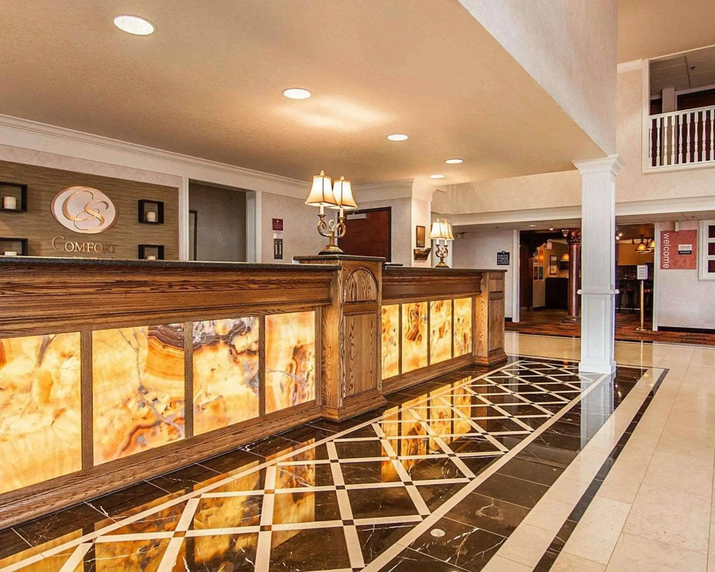 Lobby or reception in Comfort Suites Corvallis Lobby or reception in Comfort Suites Corvallis