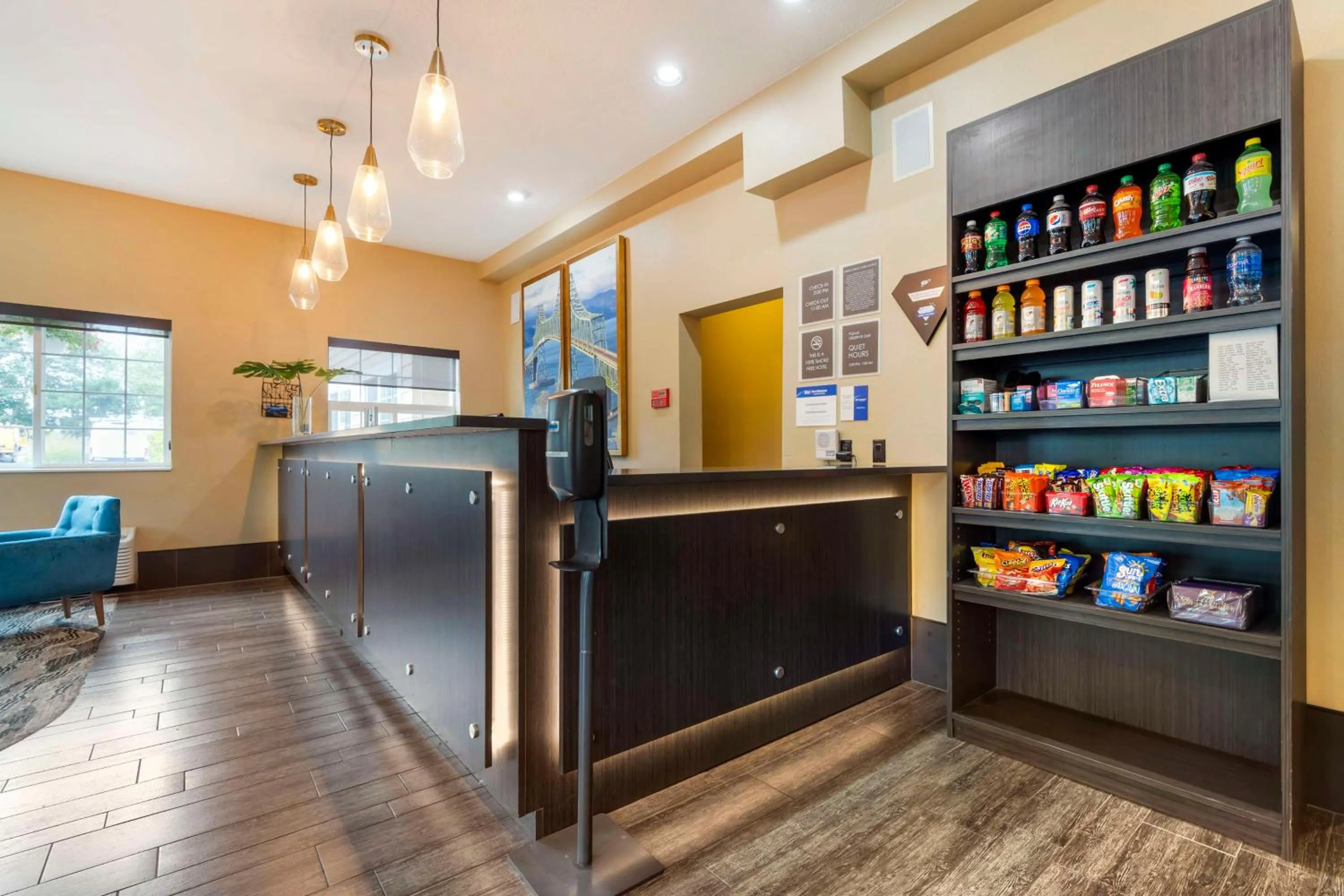 Lobby or reception in Best Western Columbia River Waterfront Hotel Astoria