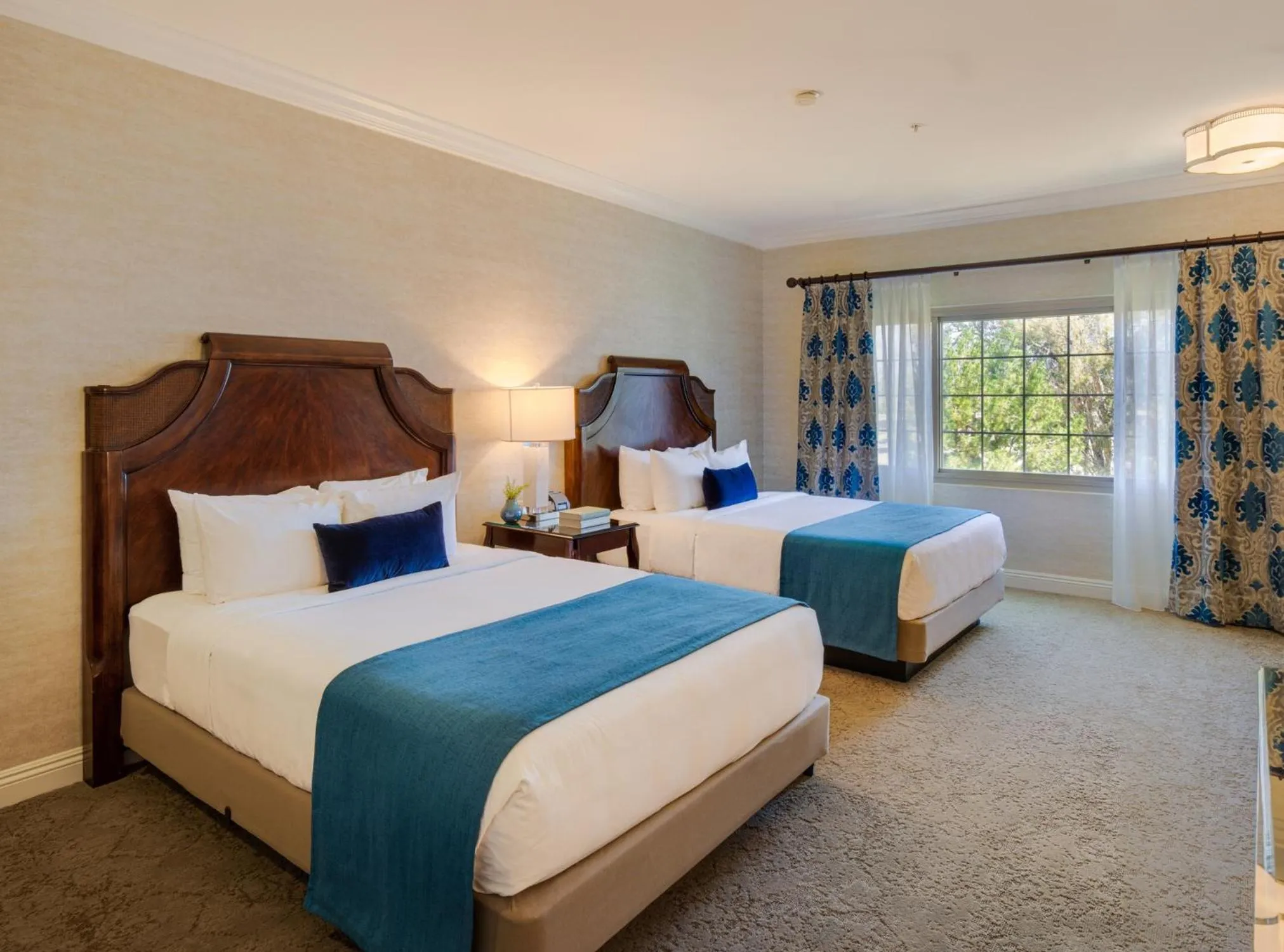 Bed in Ayres Suites Diamond Bar