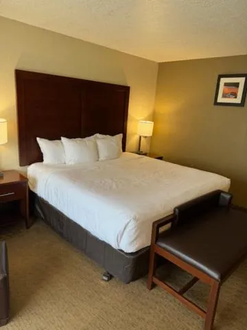 Bed in Comfort Inn & Suites Lincoln City