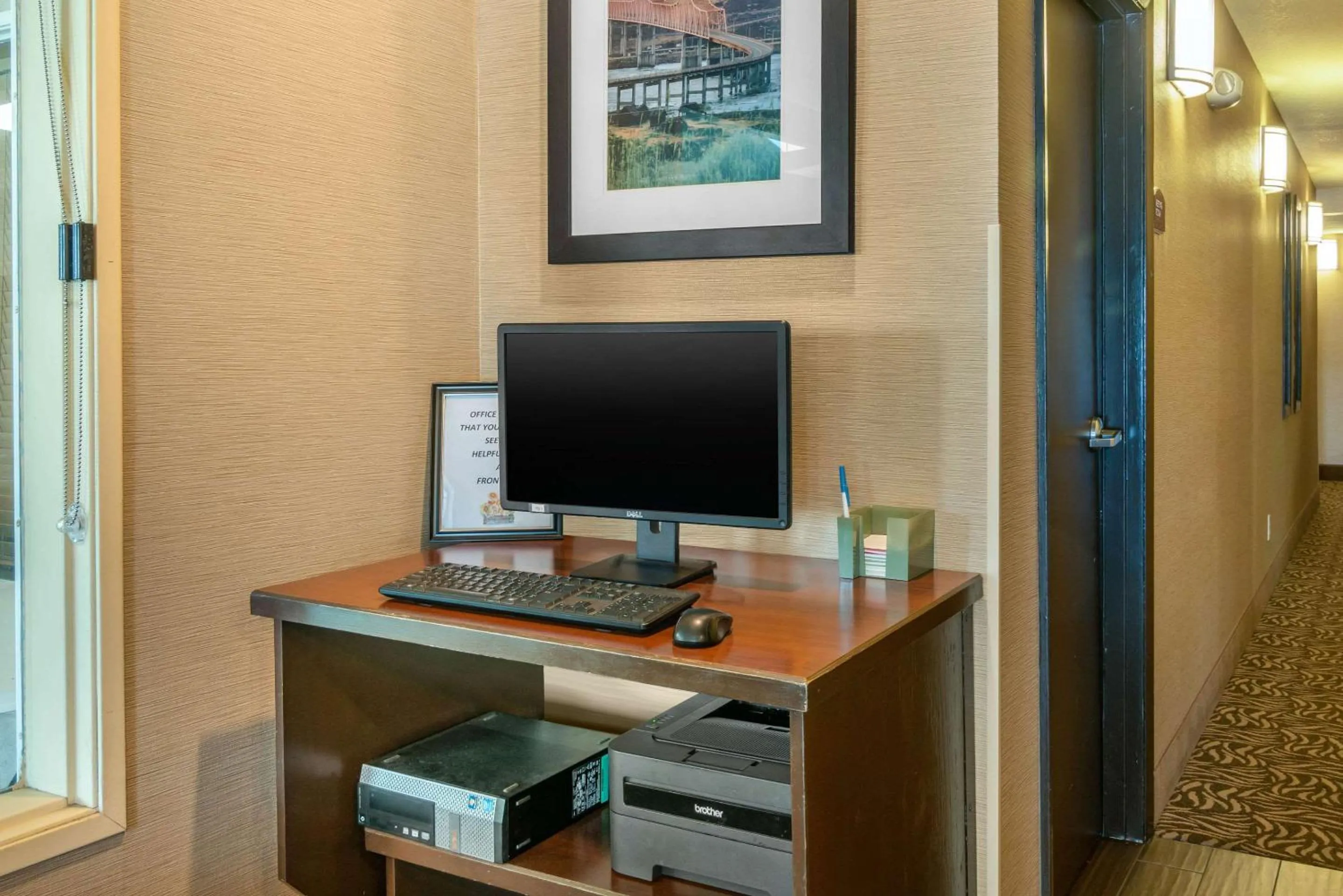 On site in Comfort Inn Columbia Gorge