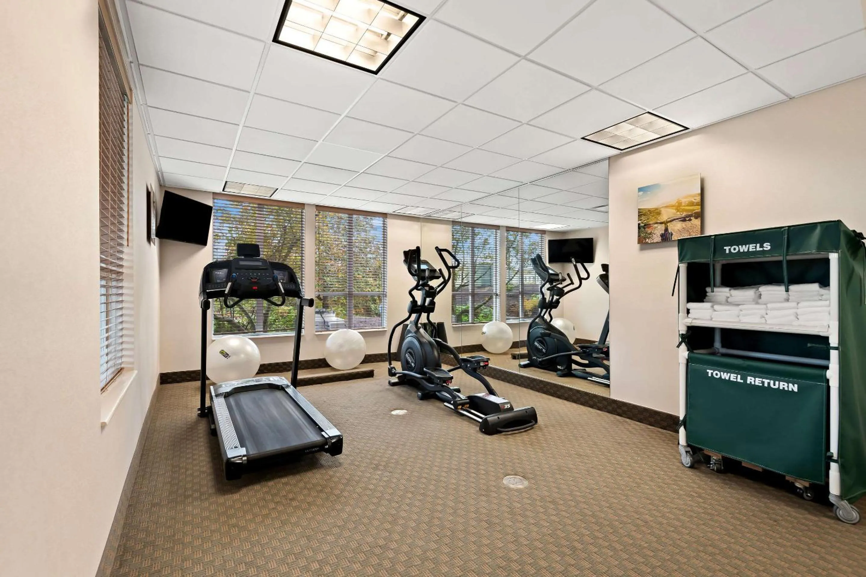 Fitness centre/facilities in Comfort Inn & Suites Creswell