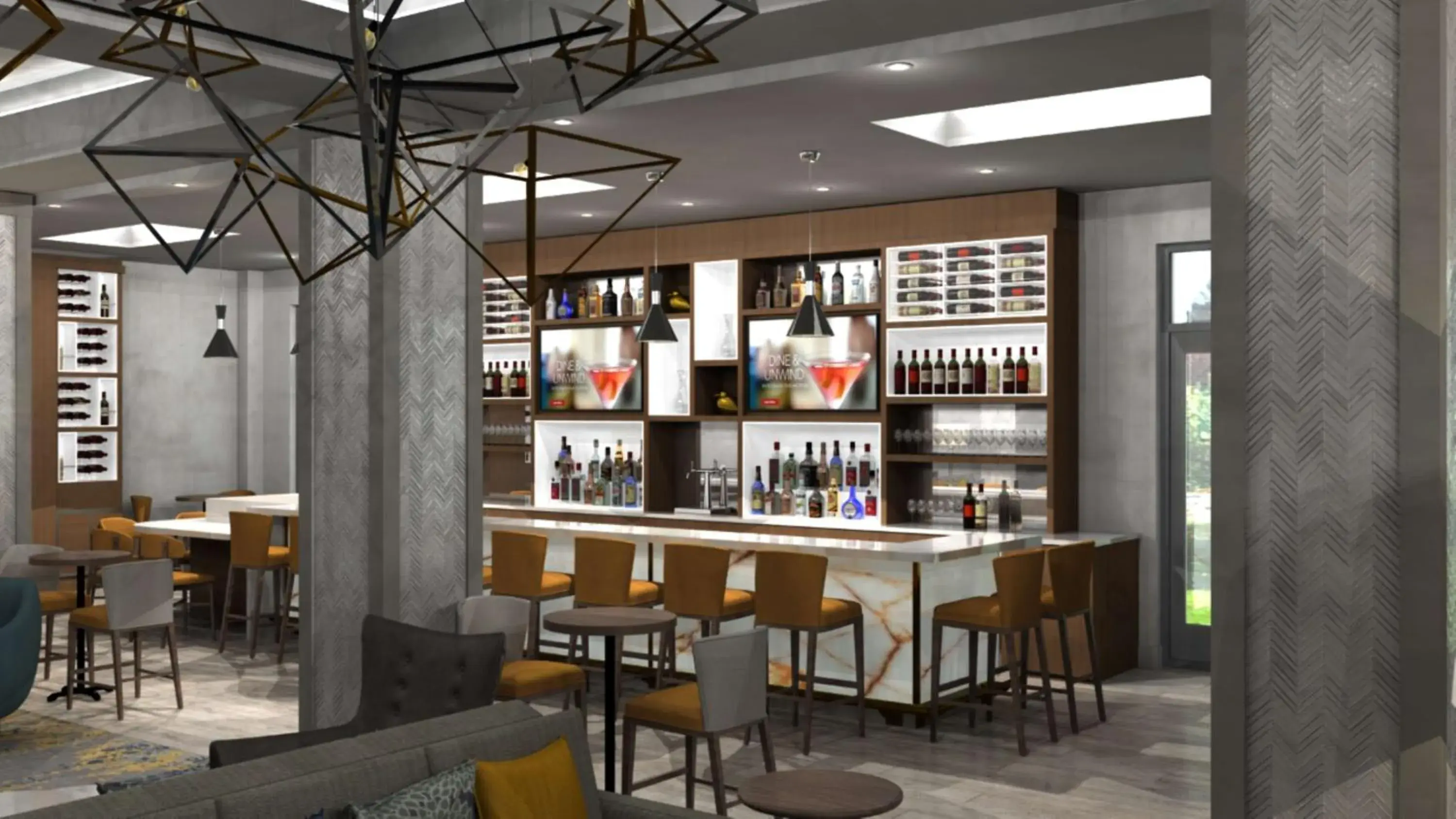 Lounge or bar in Hilton Garden Inn Wilsonville Portland Lounge or bar in Hilton Garden Inn Wilsonville Portland